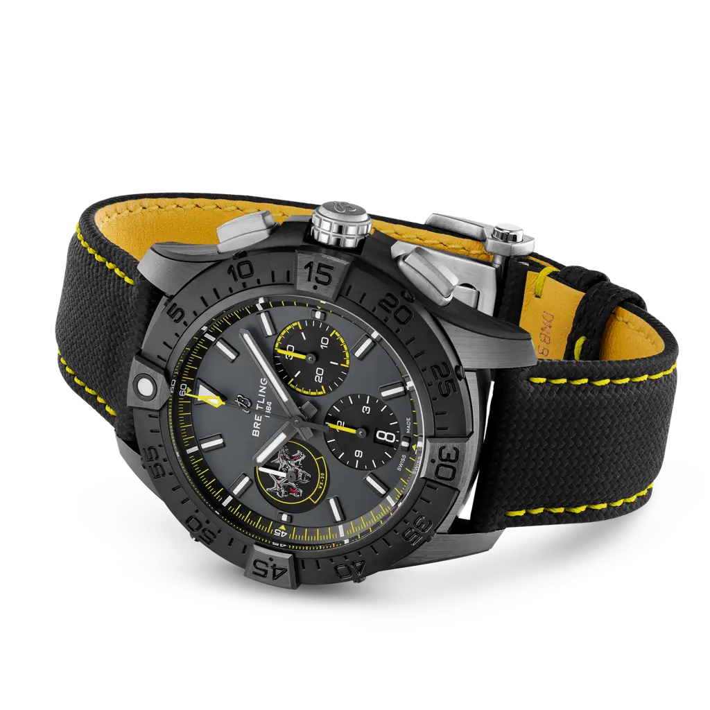 Avenger B01 Chronograph 44 Night Mission Bloodhounds - SB01472A1B1X1 - image 3