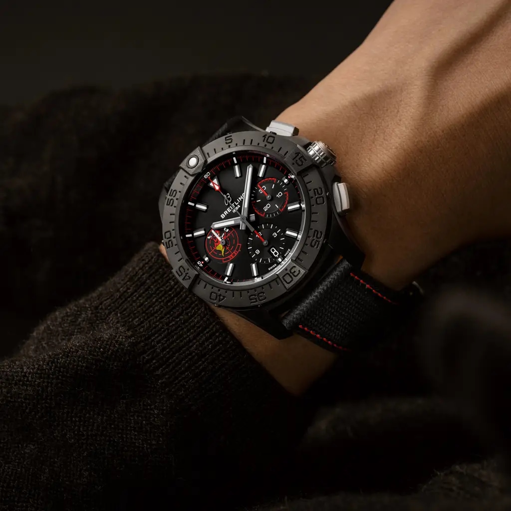 Avenger B01 Chronograph 44 Night Mission Dust Devils - SB01473A1B1X1 - image 5