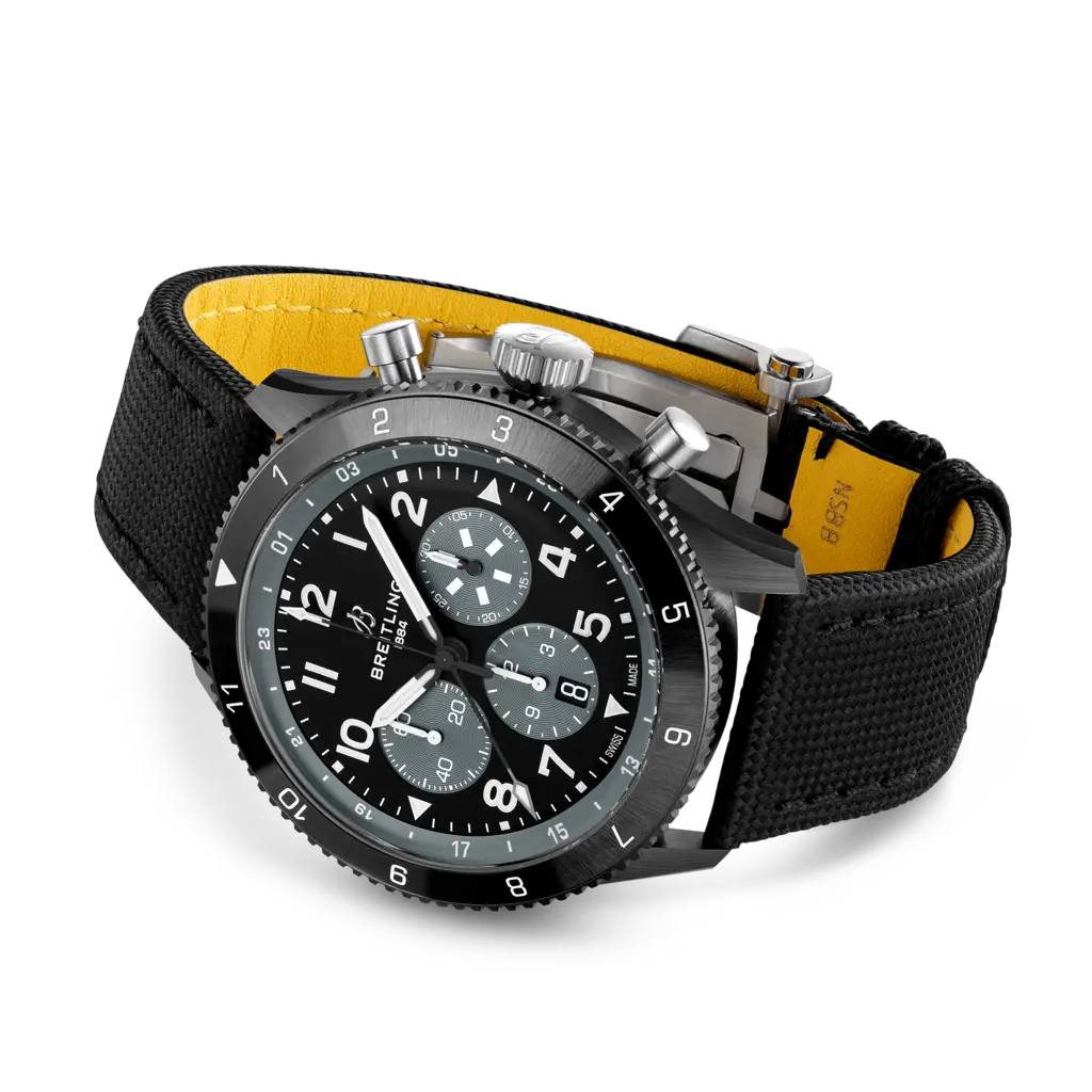 Super AVI B04 Chronograph GMT 46 Mosquito Night Fighter - SB04451A1B1X1 - image 3