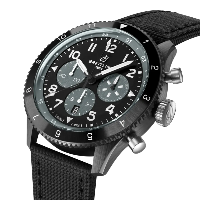 Super AVI B04 Chronograph GMT 46 Mosquito Night Fighter - SB04451A1B1X1 - image 2