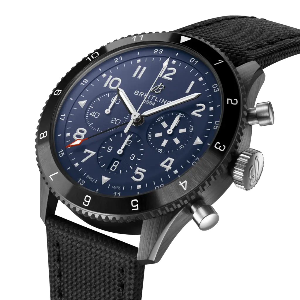 Super AVI B04 Chronograph GMT 46 Tribute to Vought F4U Corsair - SB04452A1C1X1