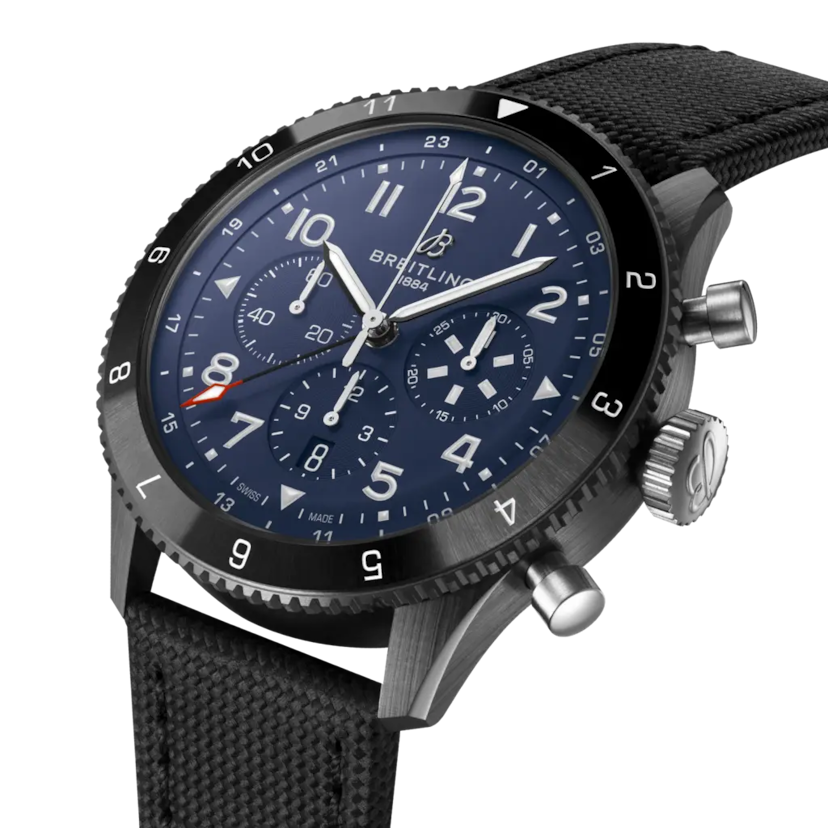 Super AVI B04 Chronograph GMT 46 Tribute to Vought F4U Corsair - SB04452A1C1X1 - image 2