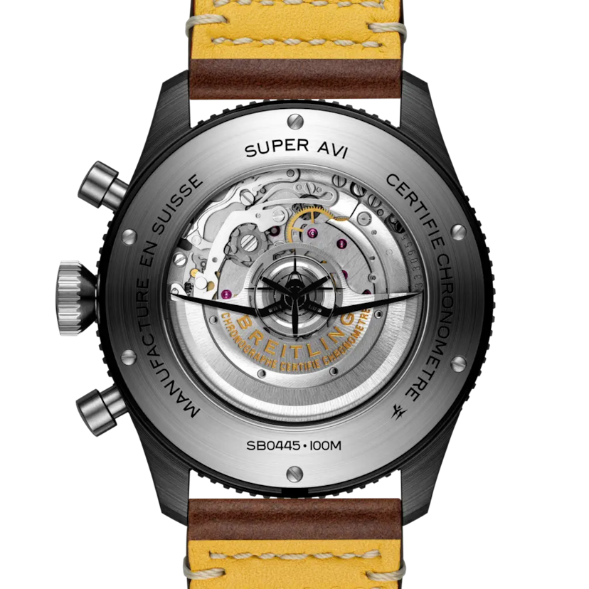 Super AVI B04 Chronograph GMT 46 Tribute to Vought F4U Corsair - SB04452A1C1X2 - image 4