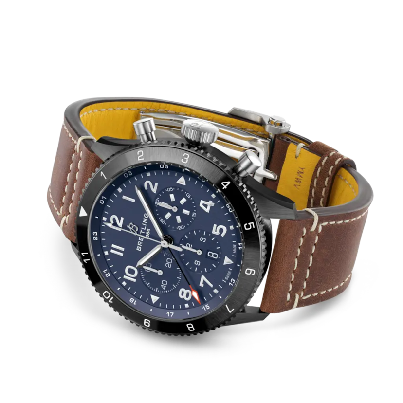 Super AVI B04 Chronograph GMT 46 Tribute to Vought F4U Corsair - SB04452A1C1X2 - image 3