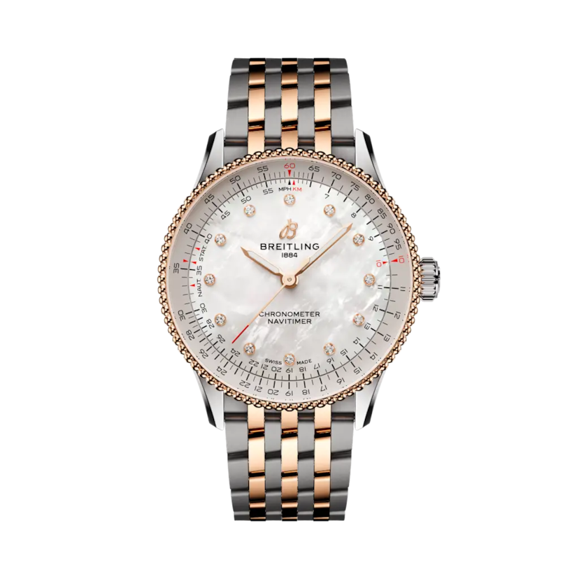 Navitimer Automatic 36, referência U17327211A1U1. Link para detalhes do produto.