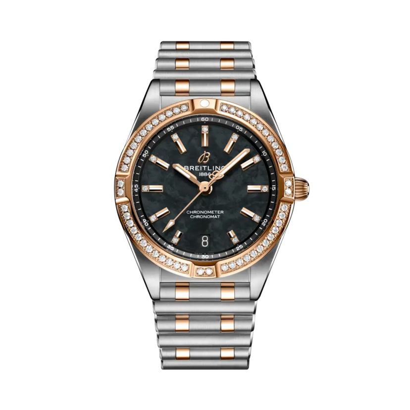 Chronomat 32, reference U773102A1B1U1. Link to product details.