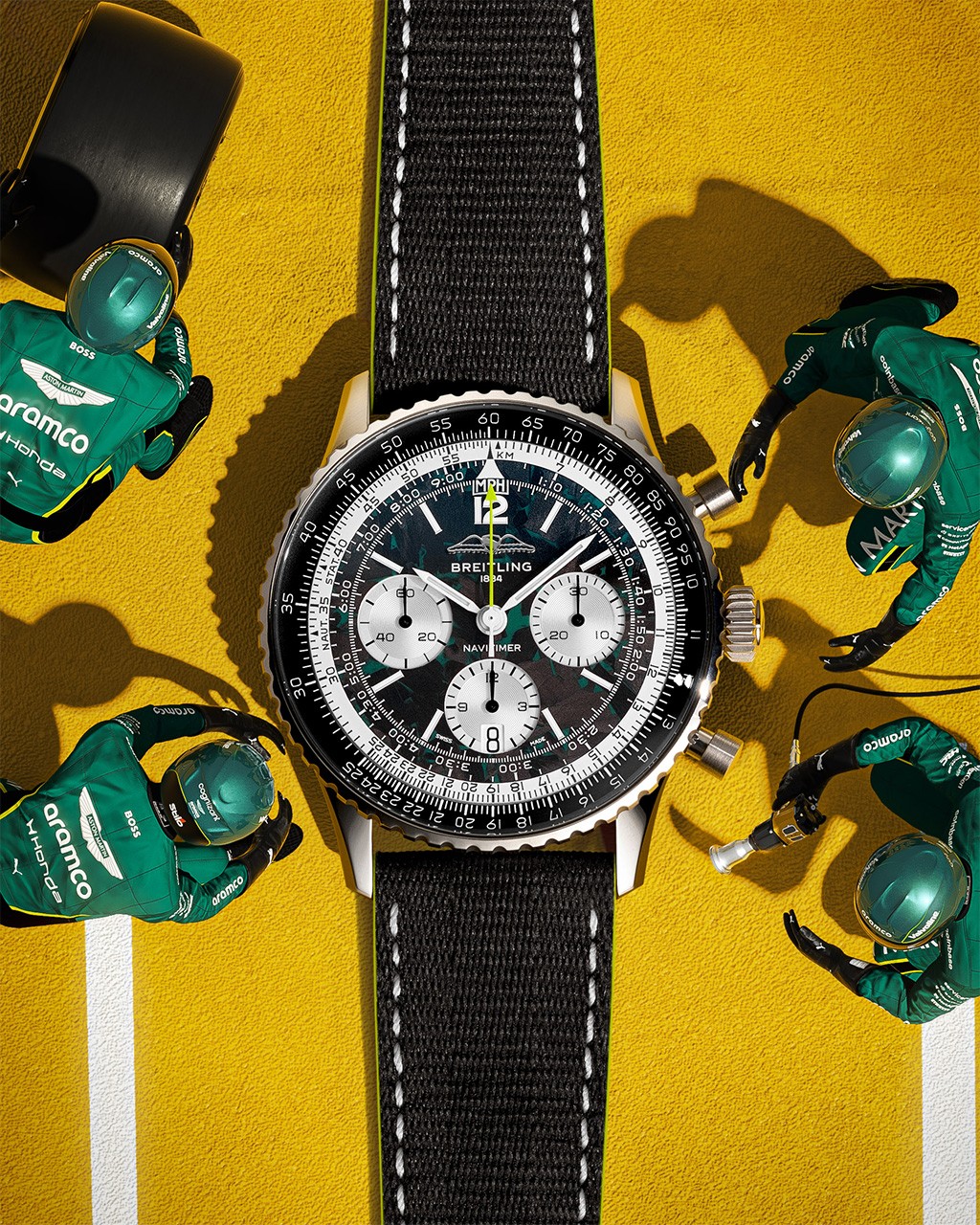 Collection Editorial - Navitimer - Stories - Aston Martin