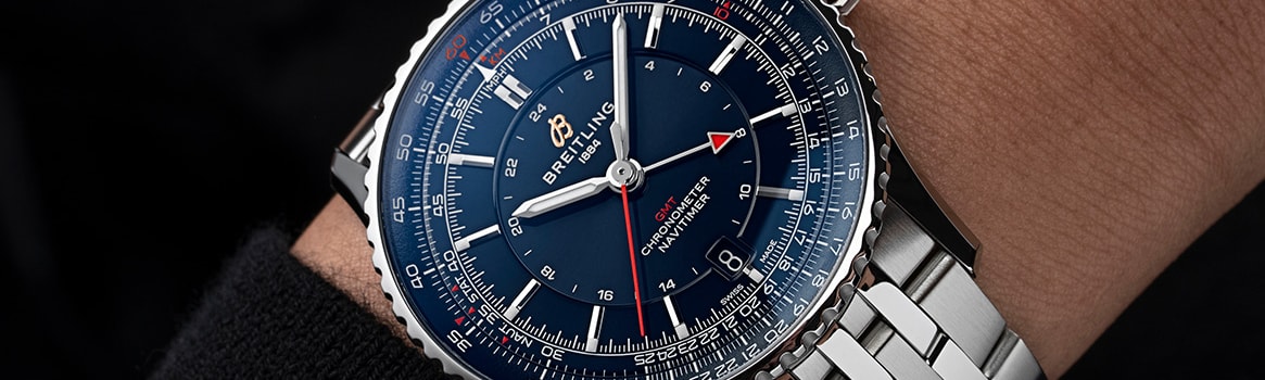 ナビタイマー オートマチック GMT 41 サムライ・ジャパン リミテッド