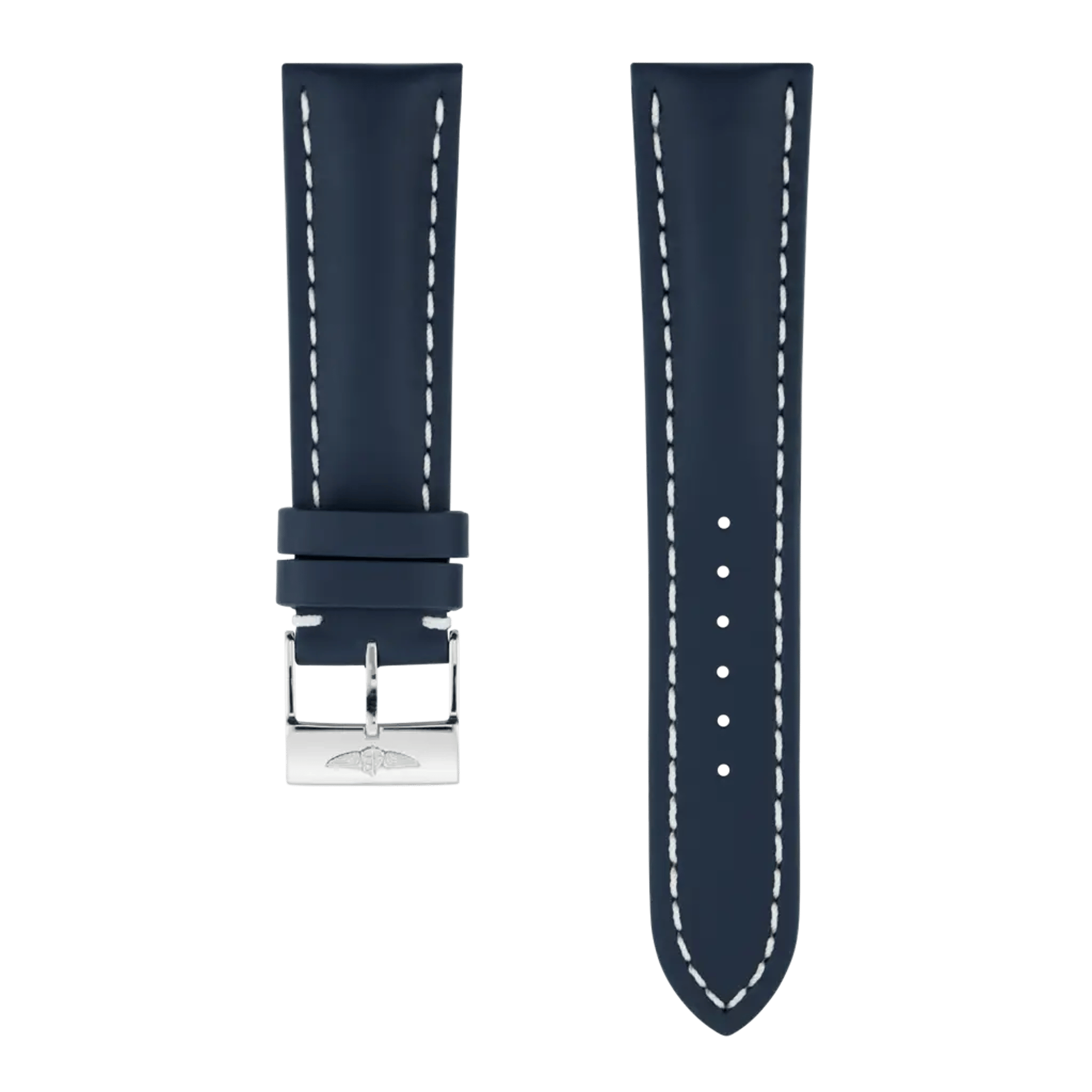 Blue calfskin leather strap - 101XS - image 1