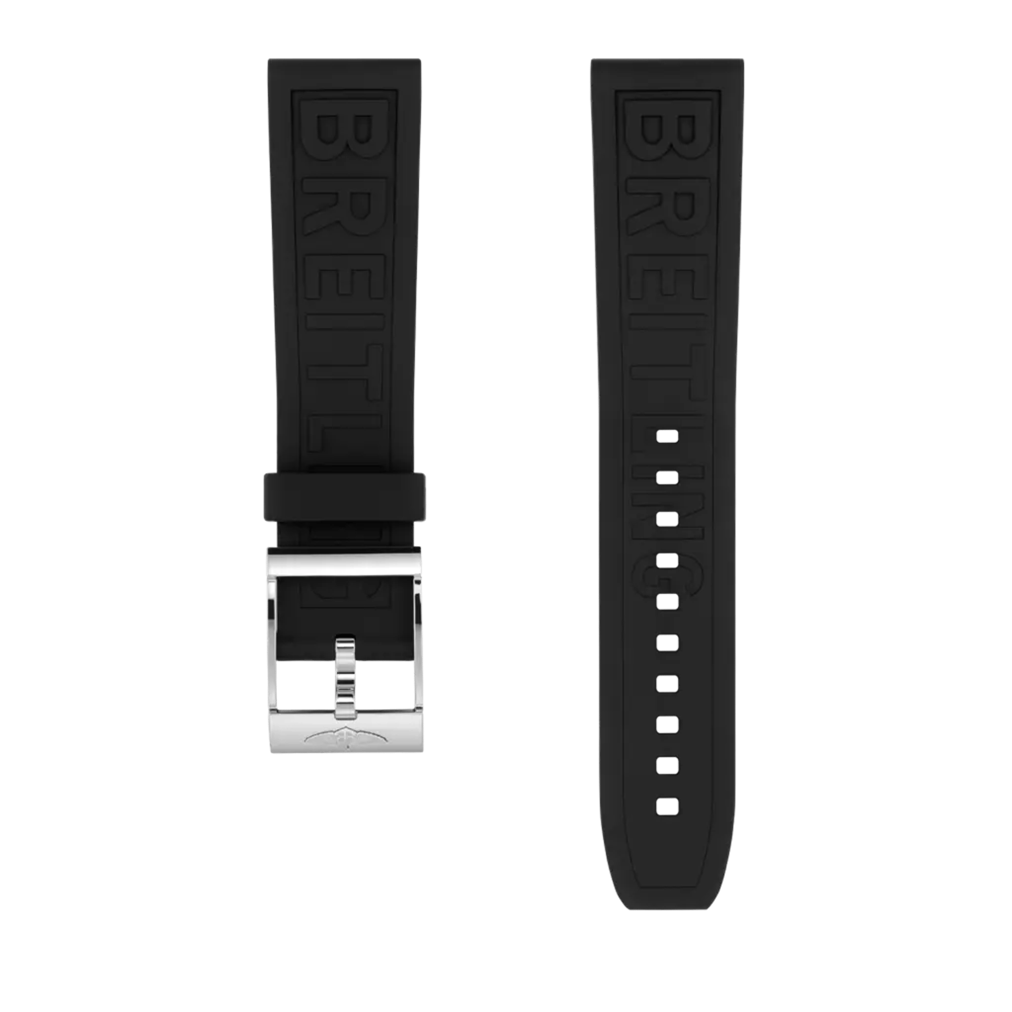 Black Diver Pro rubber strap - 152SS - image 1