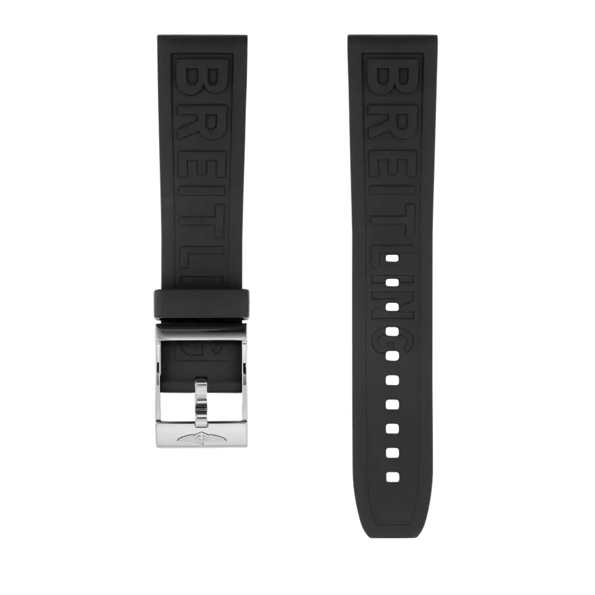 Black Diver Pro rubber strap - 154SS - image 1