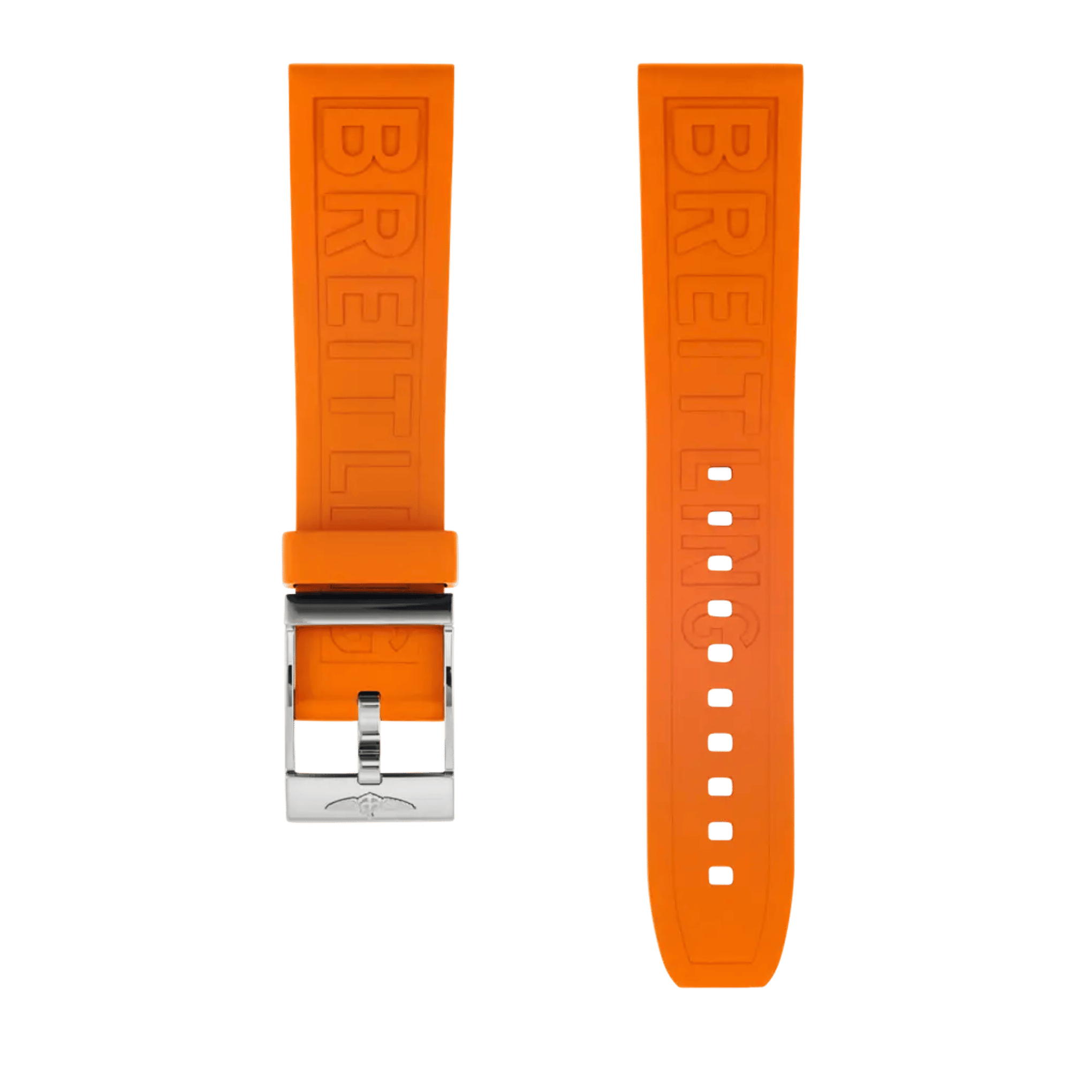 Orange Diver Pro rubber strap - 174SS - image 1