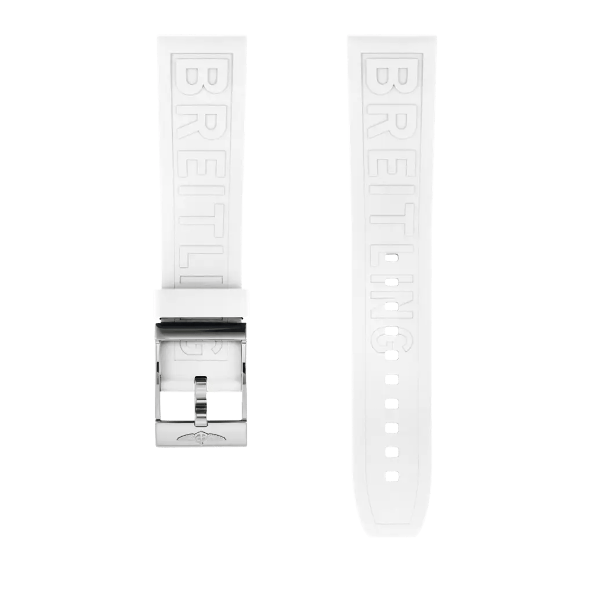White Diver Pro rubber strap - 176SS - image 1