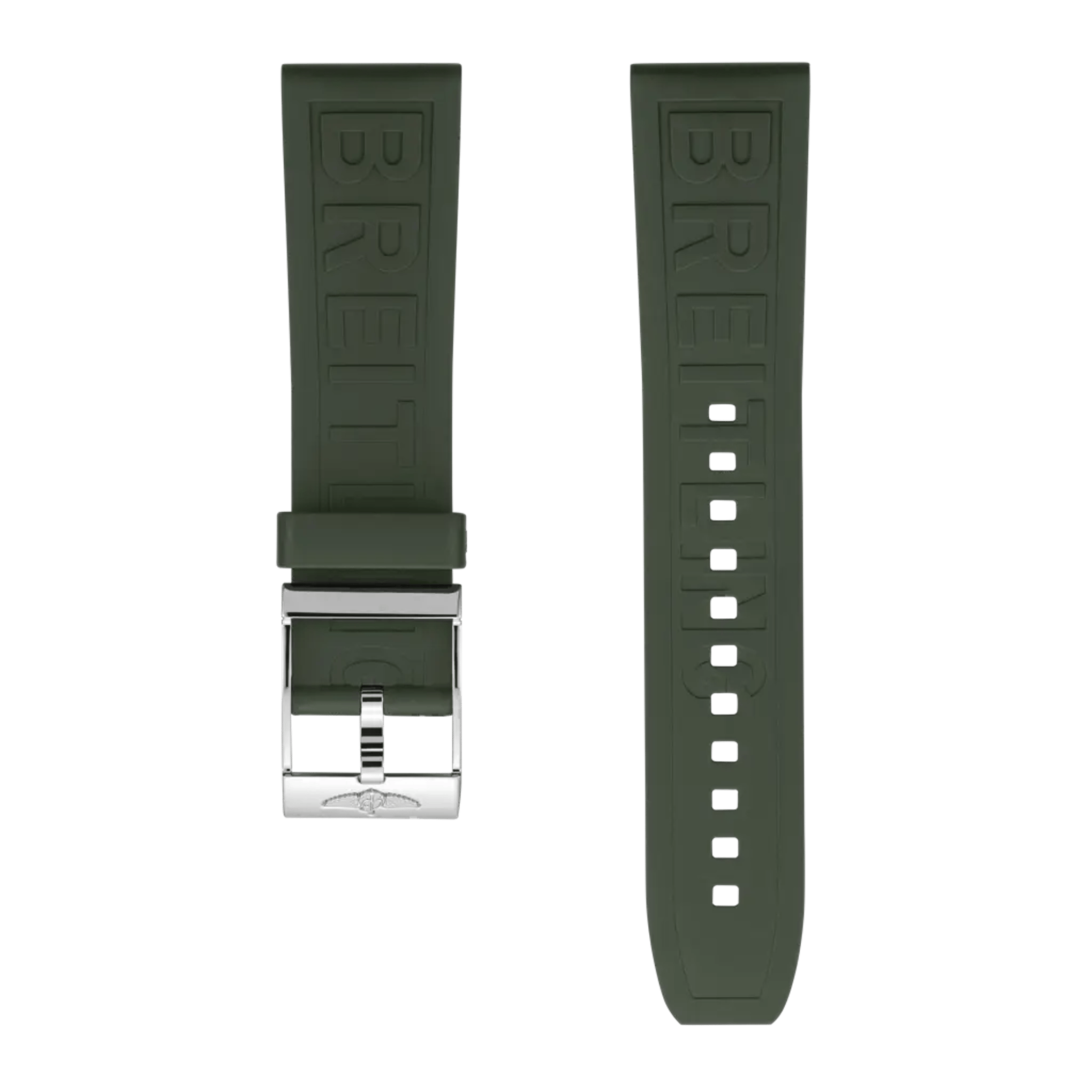 Green Diver Pro rubber strap - 188SS - image 1