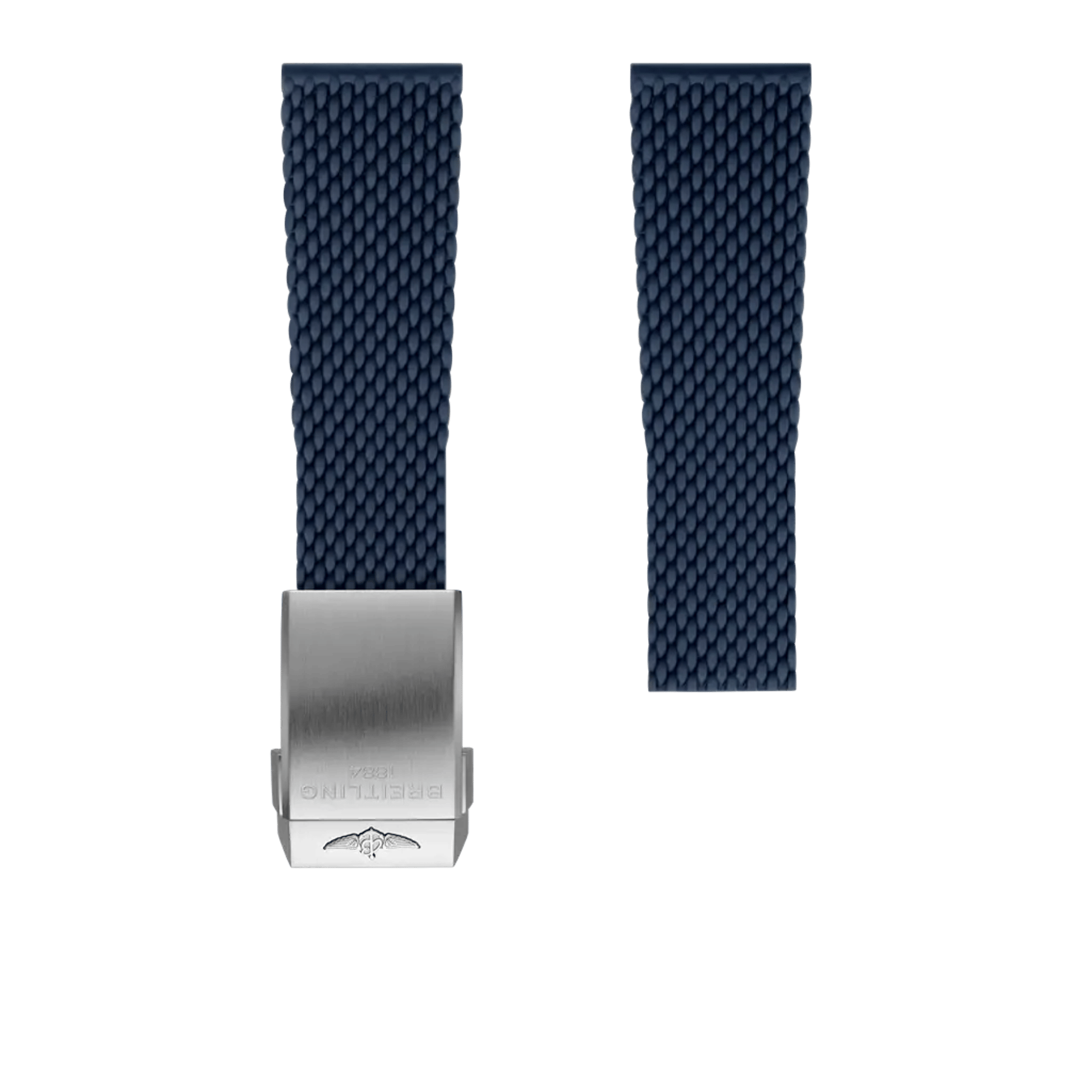 Blue mesh rubber strap - 276S - image 1