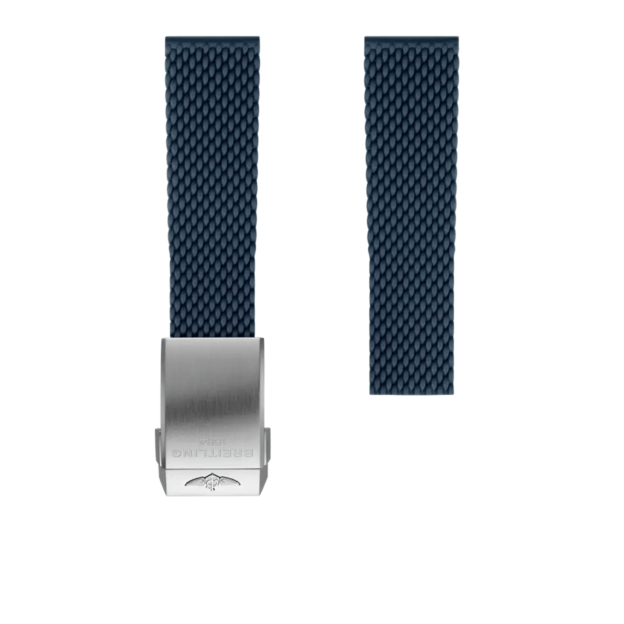 Blue mesh rubber strap - 281S - image 1