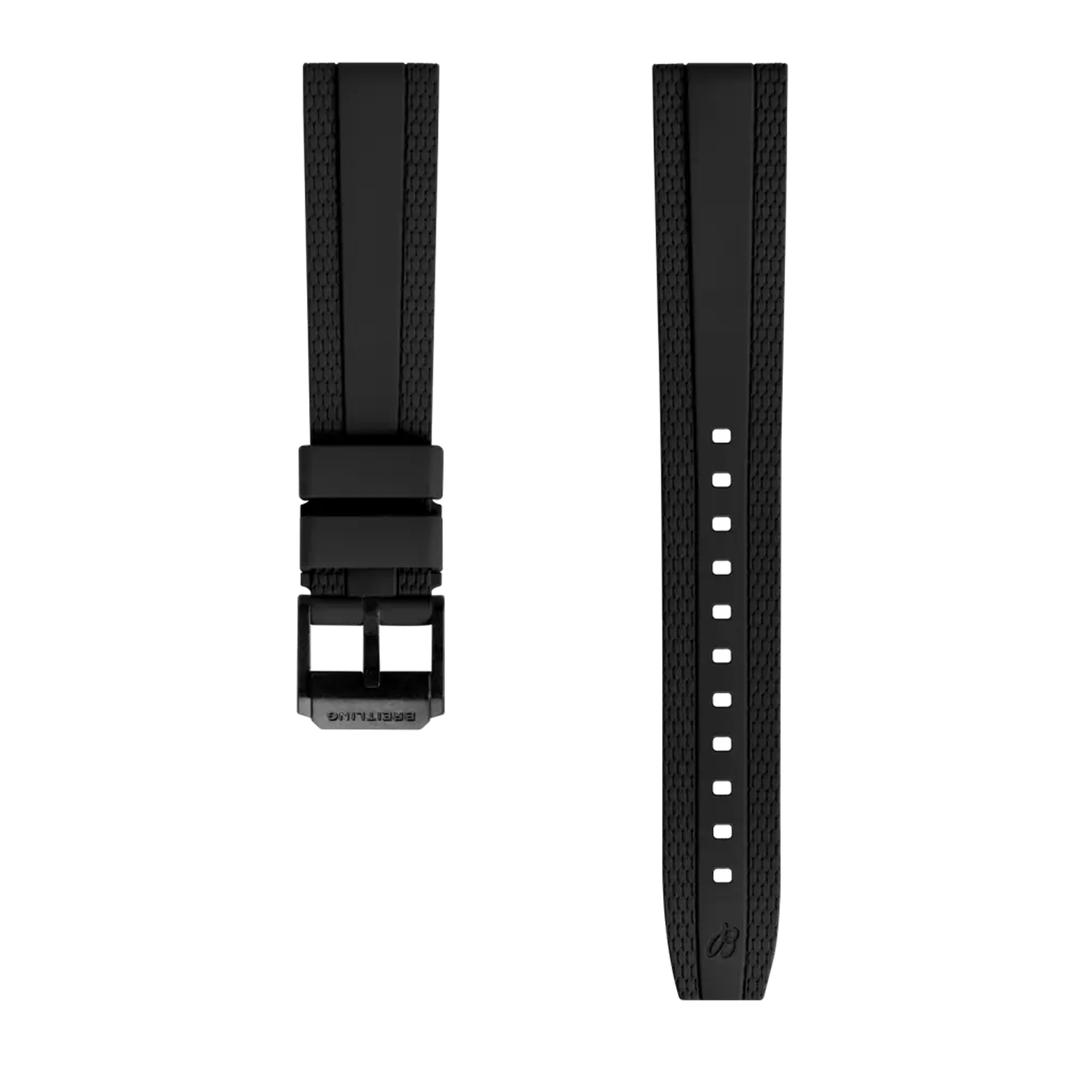 Black rubber strap - 306S - image 1