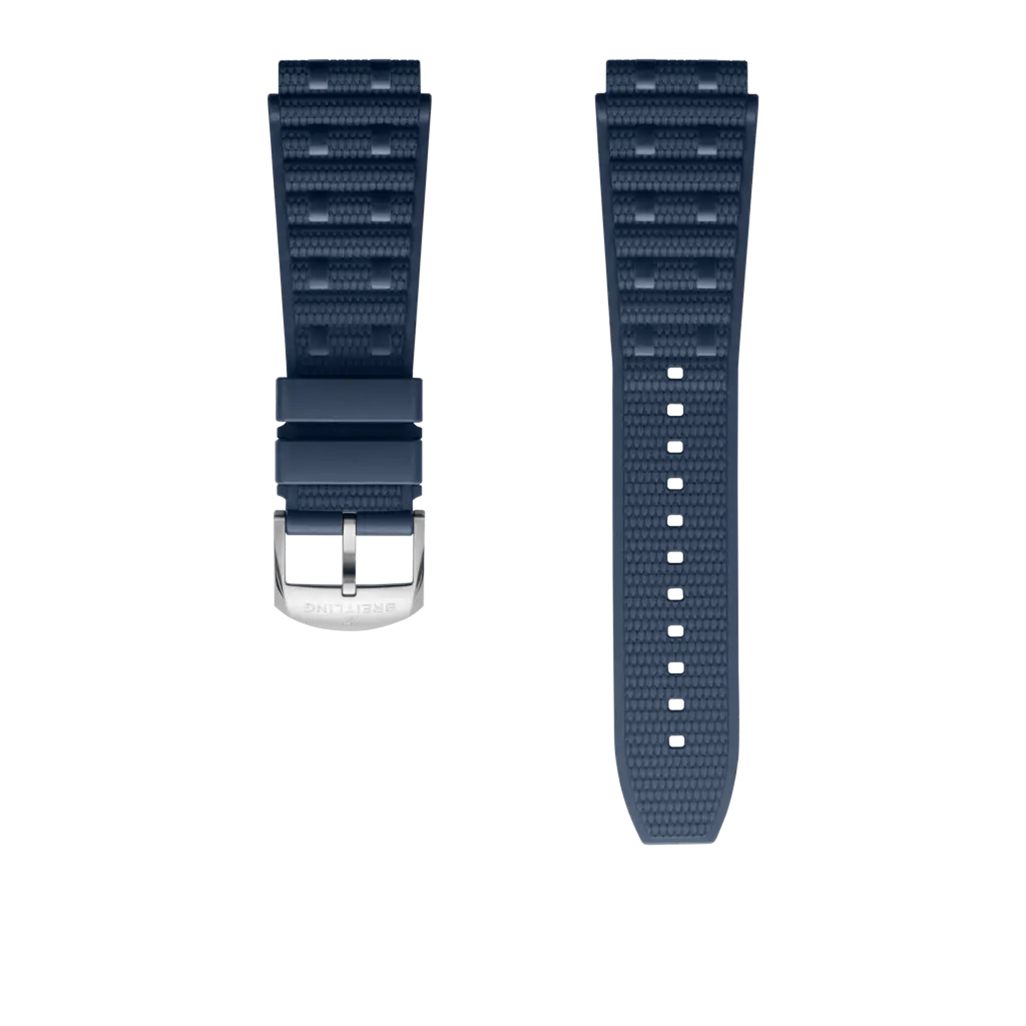 Blue Rouleaux rubber strap - 320SS - image 1