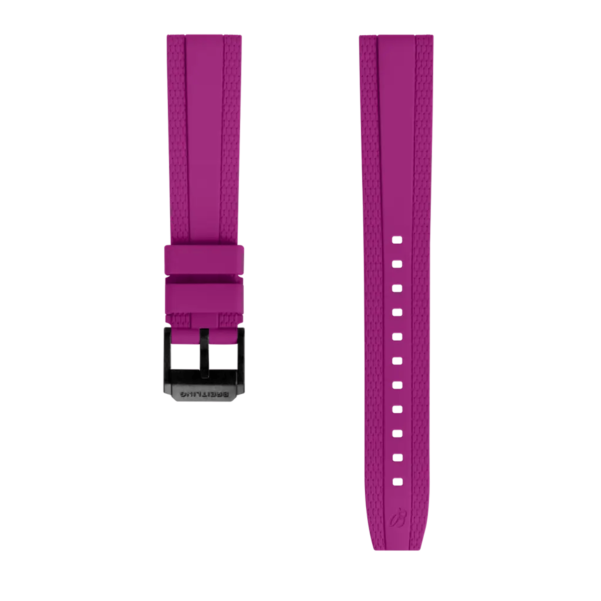 Pink Diver Pro rubber strap - 337SS - image 1