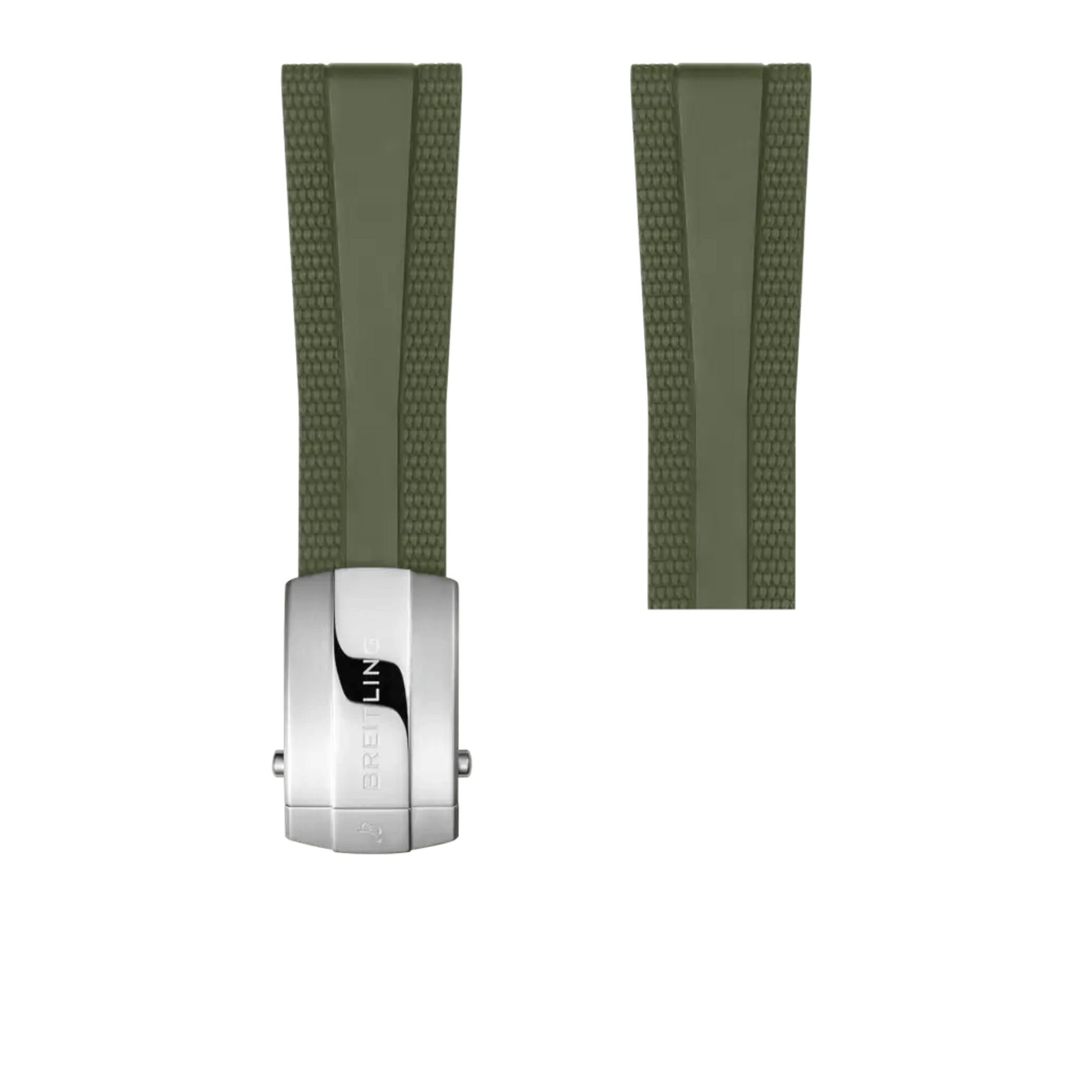Green rubber strap - 362S - image 1