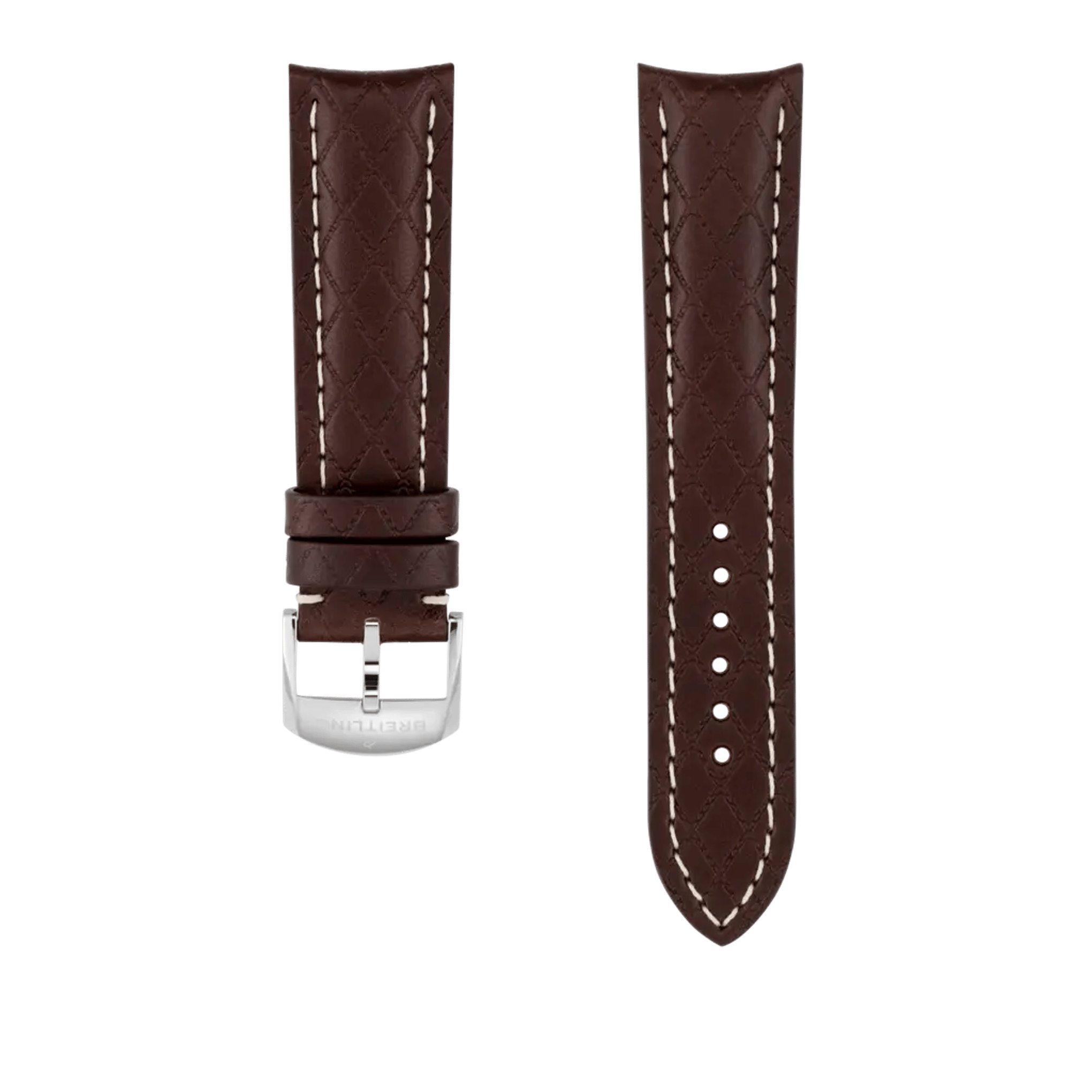 Brown Bali calfskin leather strap - 556XL - image 1