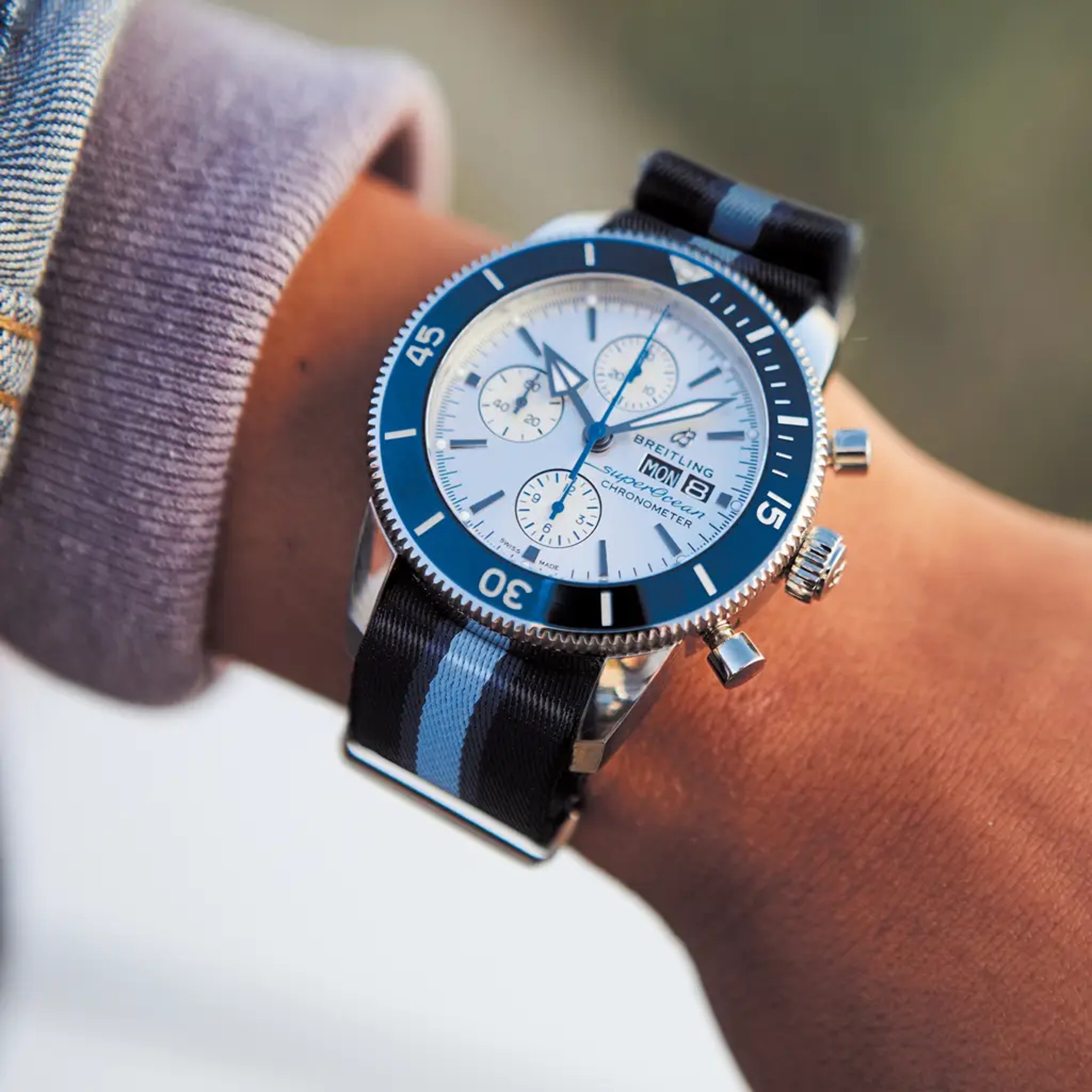 Superocean Heritage Chronograph 44 Ocean Conservancy - A133131A1G1W1 - image 5