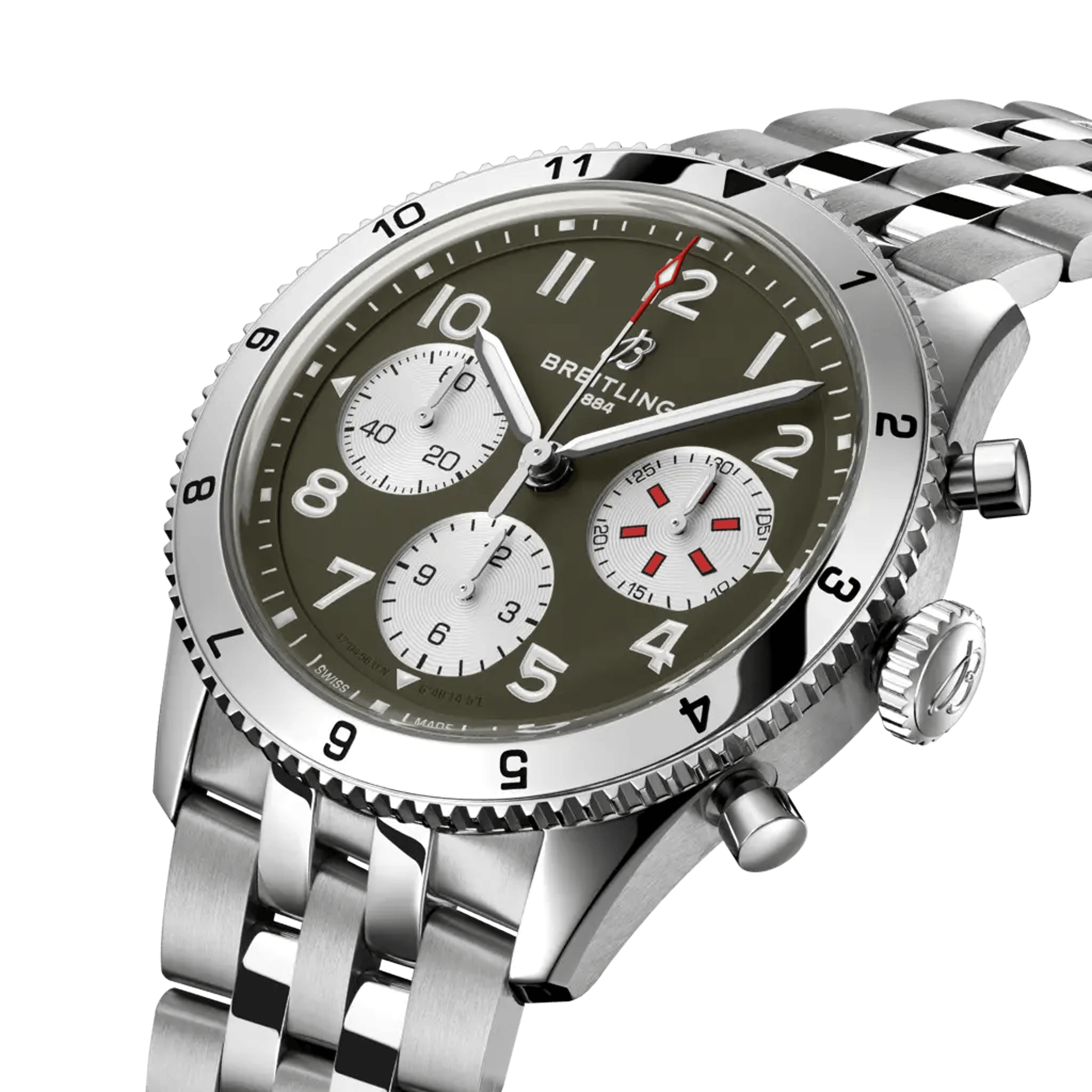 Classic AVI Chronograph 42 Curtiss Warhawk - A233802A1L1A1 - image 2