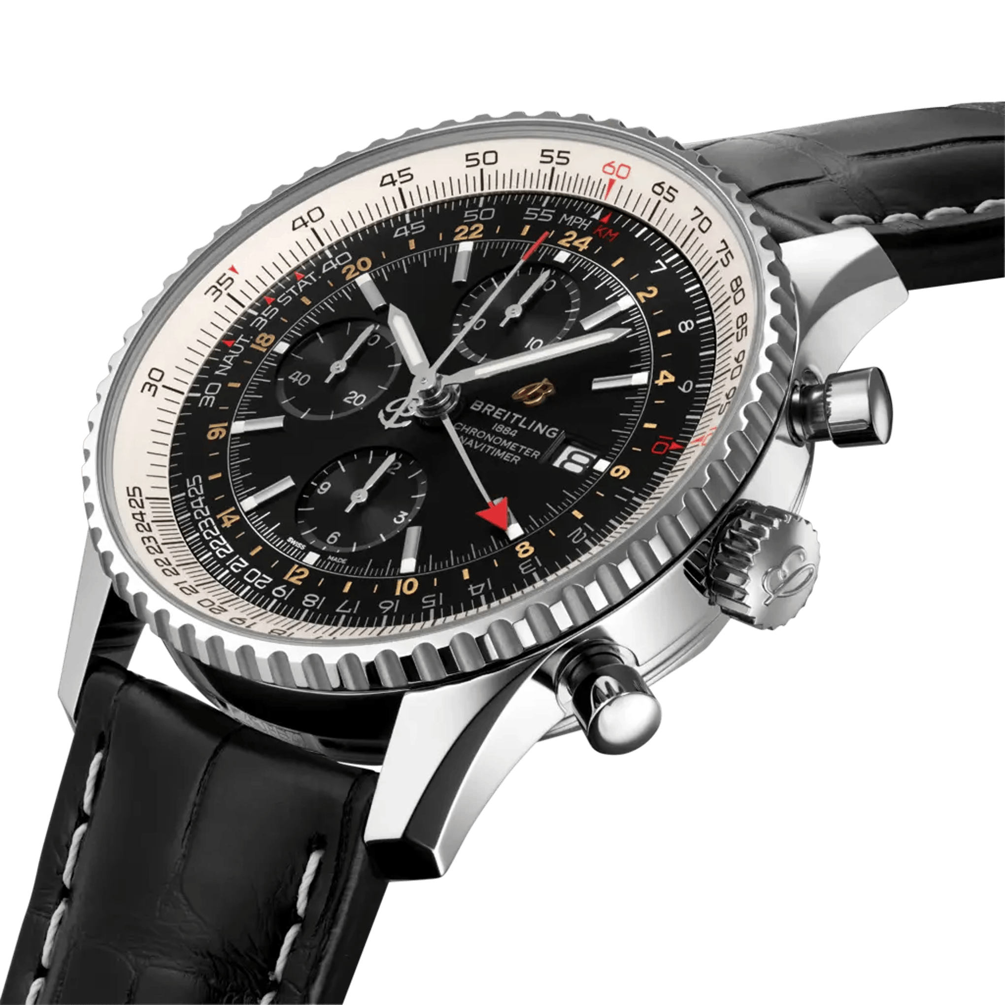 Navitimer Chronograph GMT 46 - A24322121B2P2 - image 2