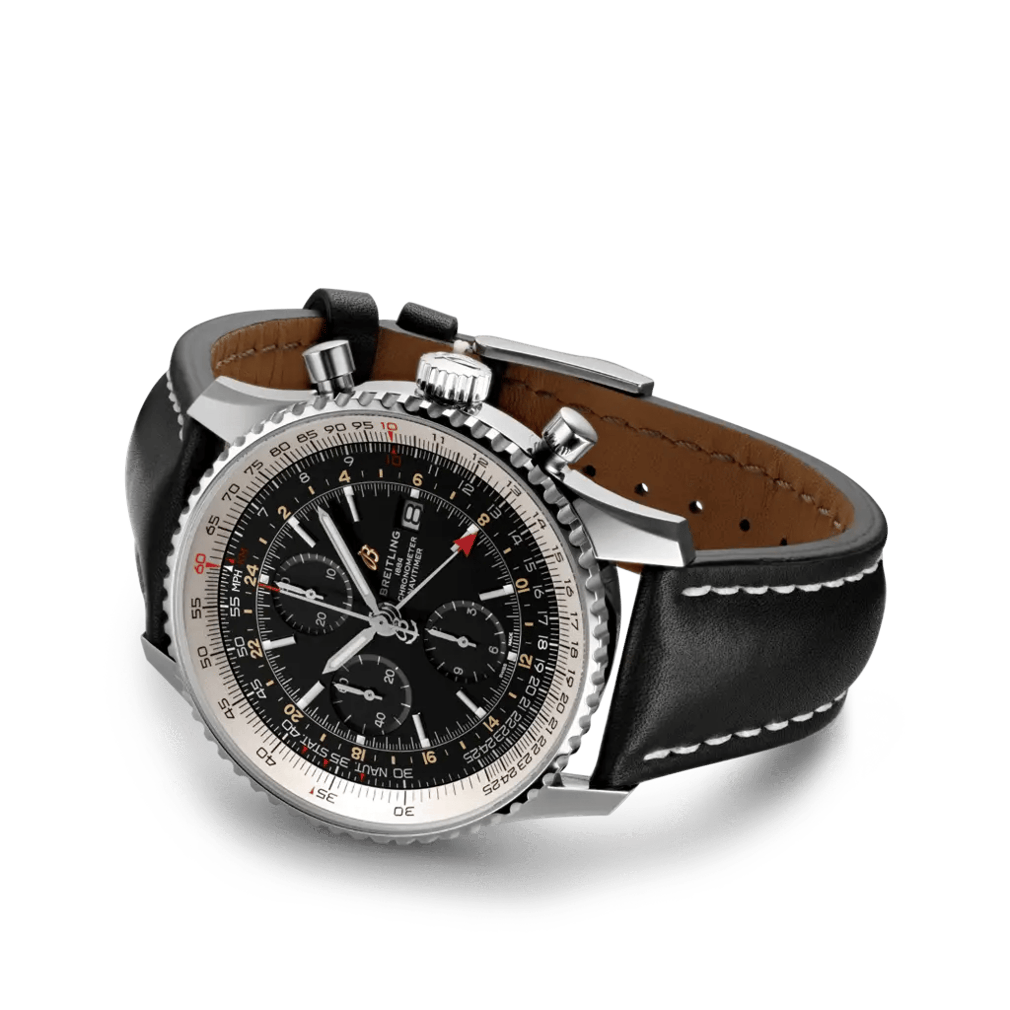 Navitimer Chronograph GMT 46 - A24322121B2X1 - image 3
