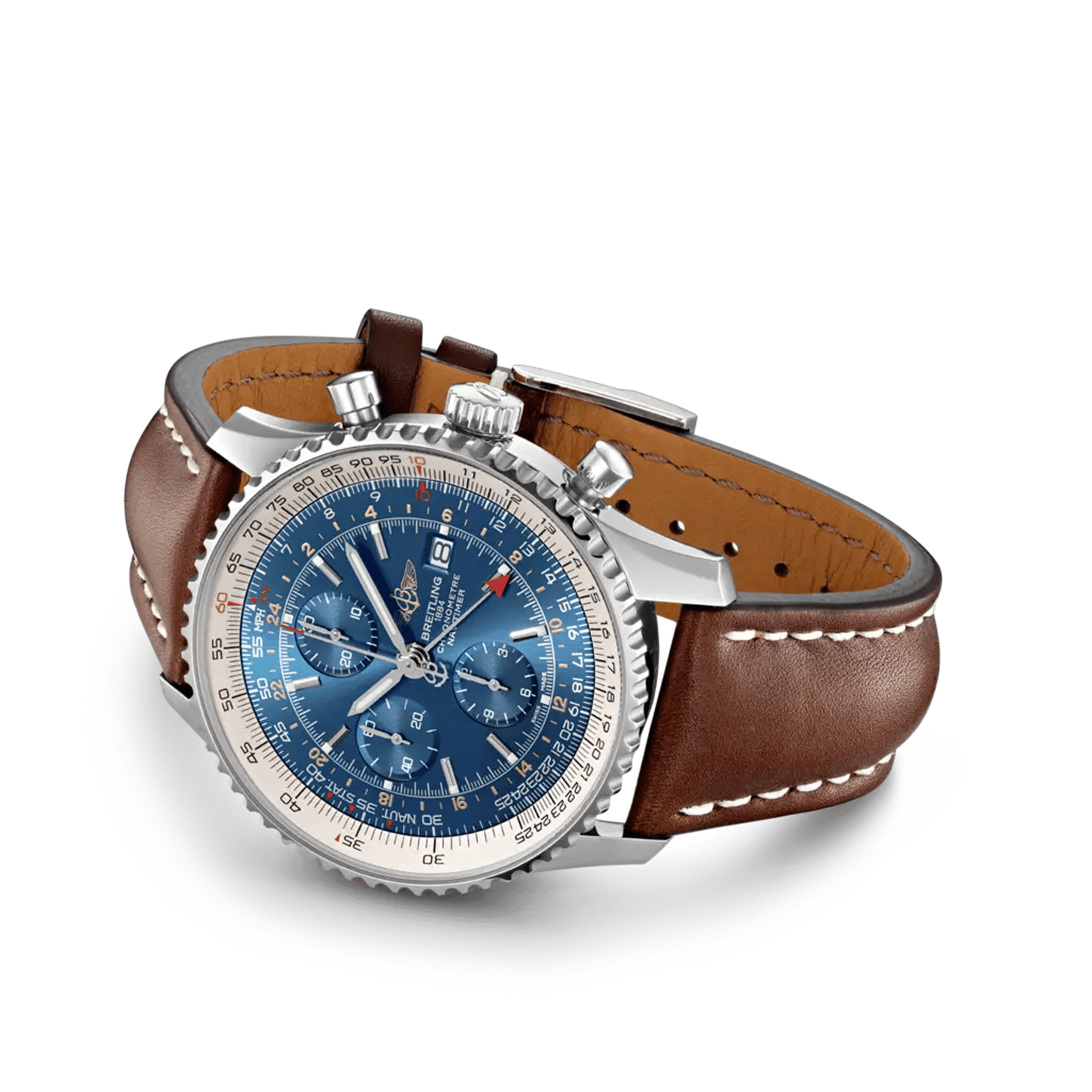 Navitimer Chronograph GMT 46 - A24322121C1X2 - image 3