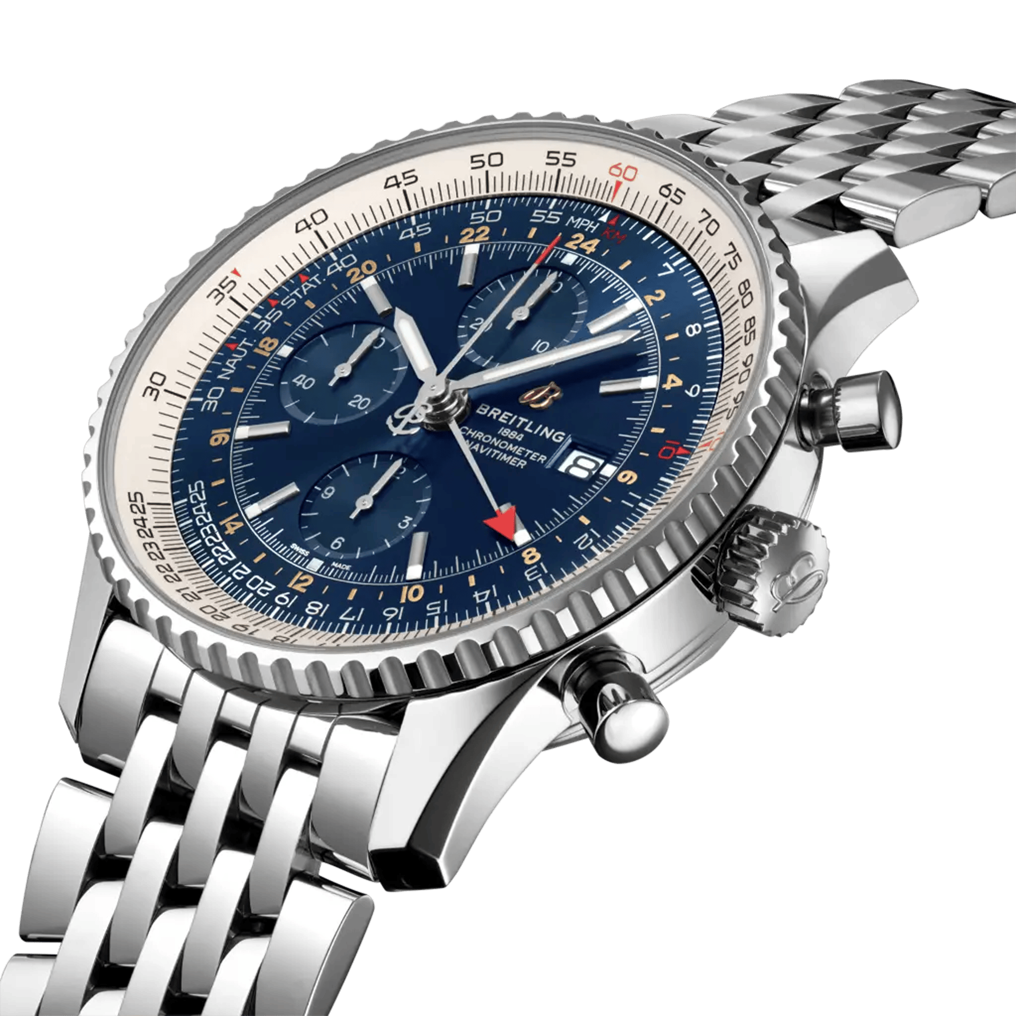 Navitimer Chronograph GMT 46 - A24322121C2A1 - image 2