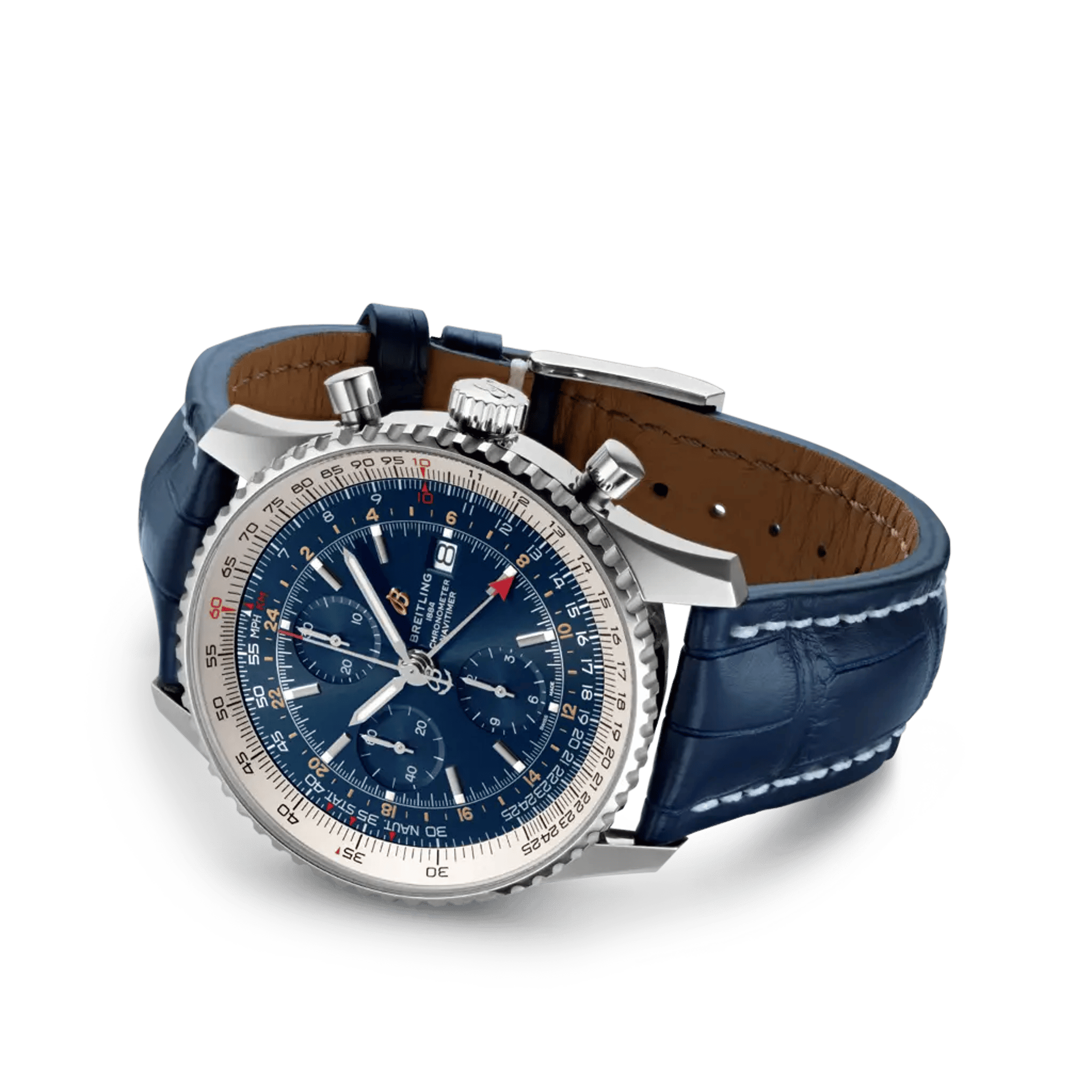 Navitimer Chronograph GMT 46 - A24322121C2P2 - image 3