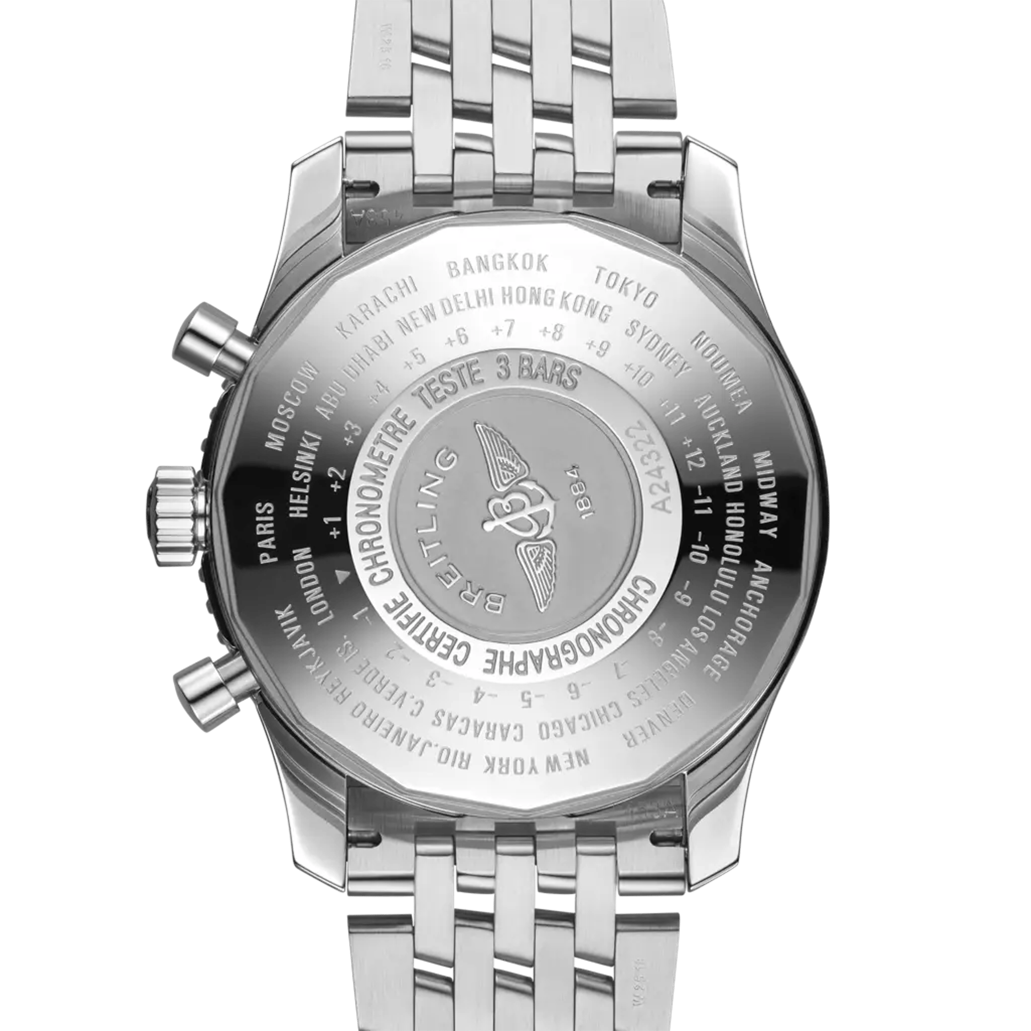 Navitimer Chronograph GMT 46 - A24322121G1A1 - image 4