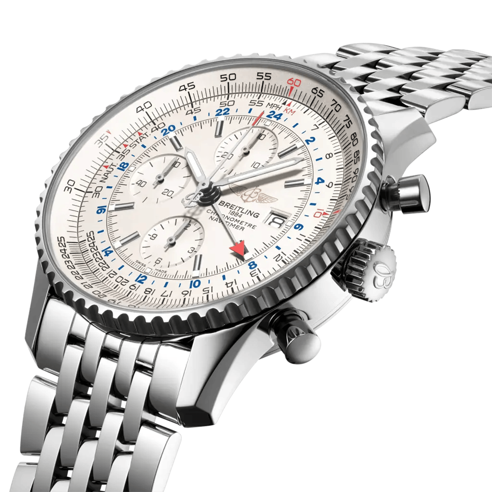 Navitimer Chronograph GMT 46 - A24322121G1A1 - image 2