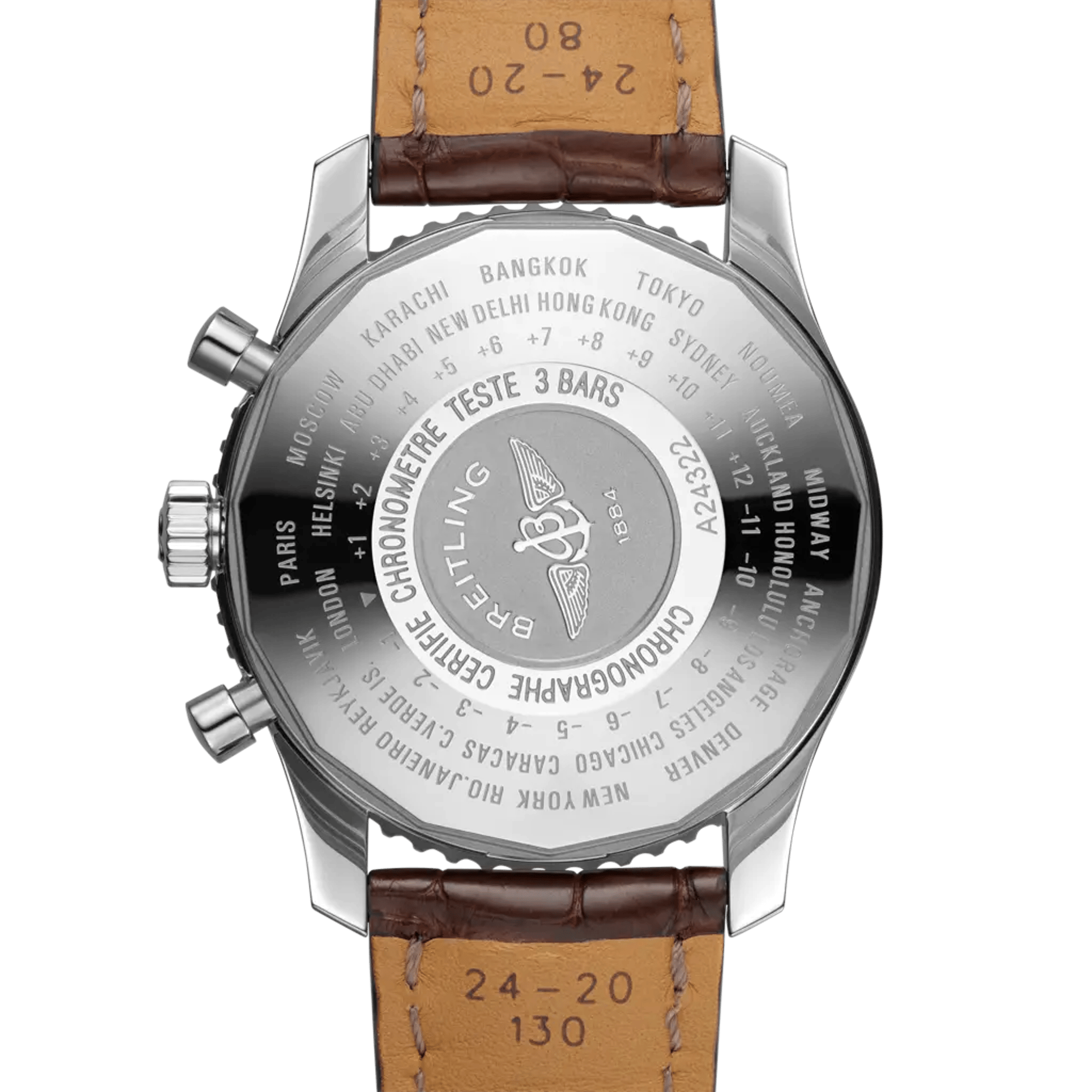 Navitimer Chronograph GMT 46 - A24322121G1P1 - image 4