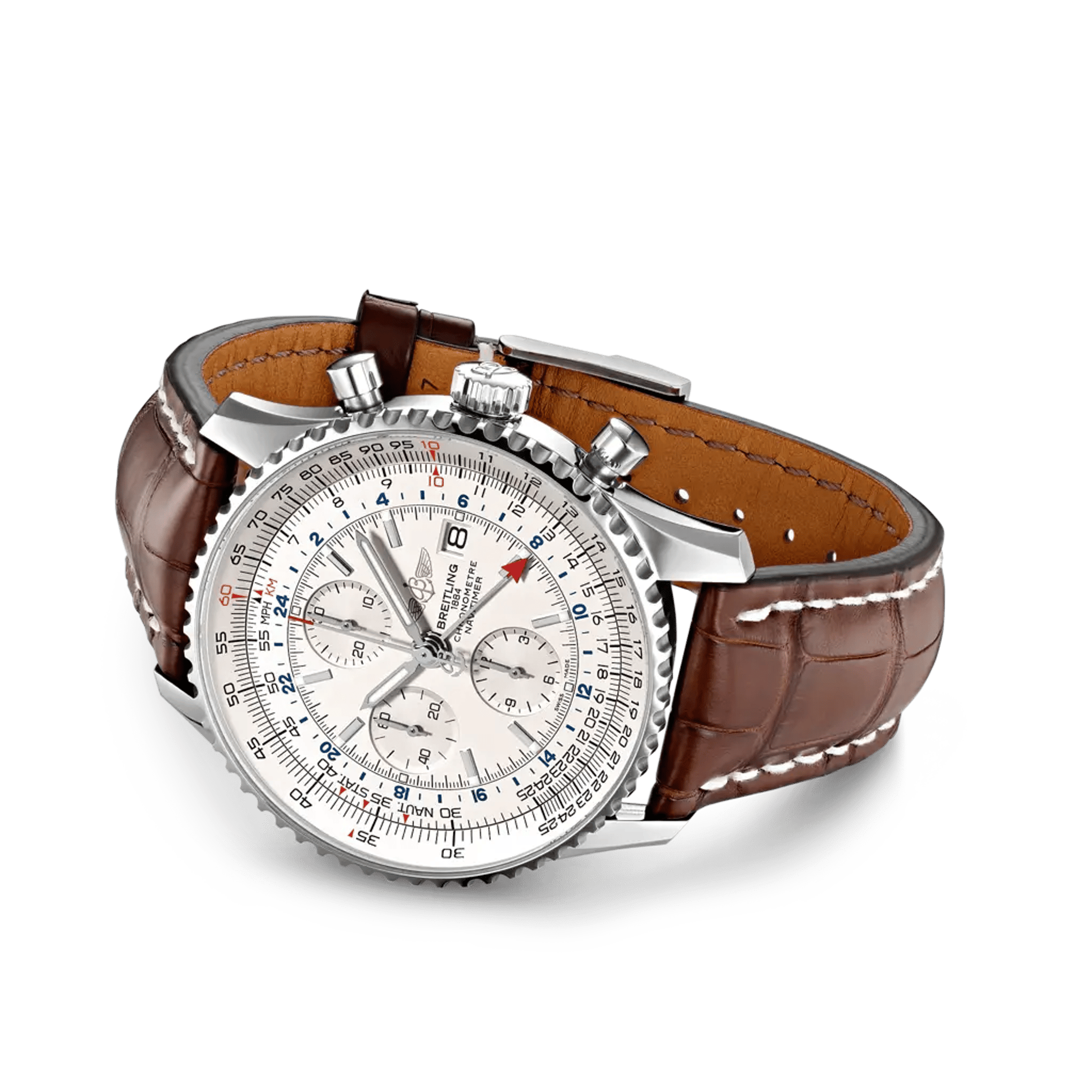 Navitimer Chronograph GMT 46 - A24322121G1P1 - image 3