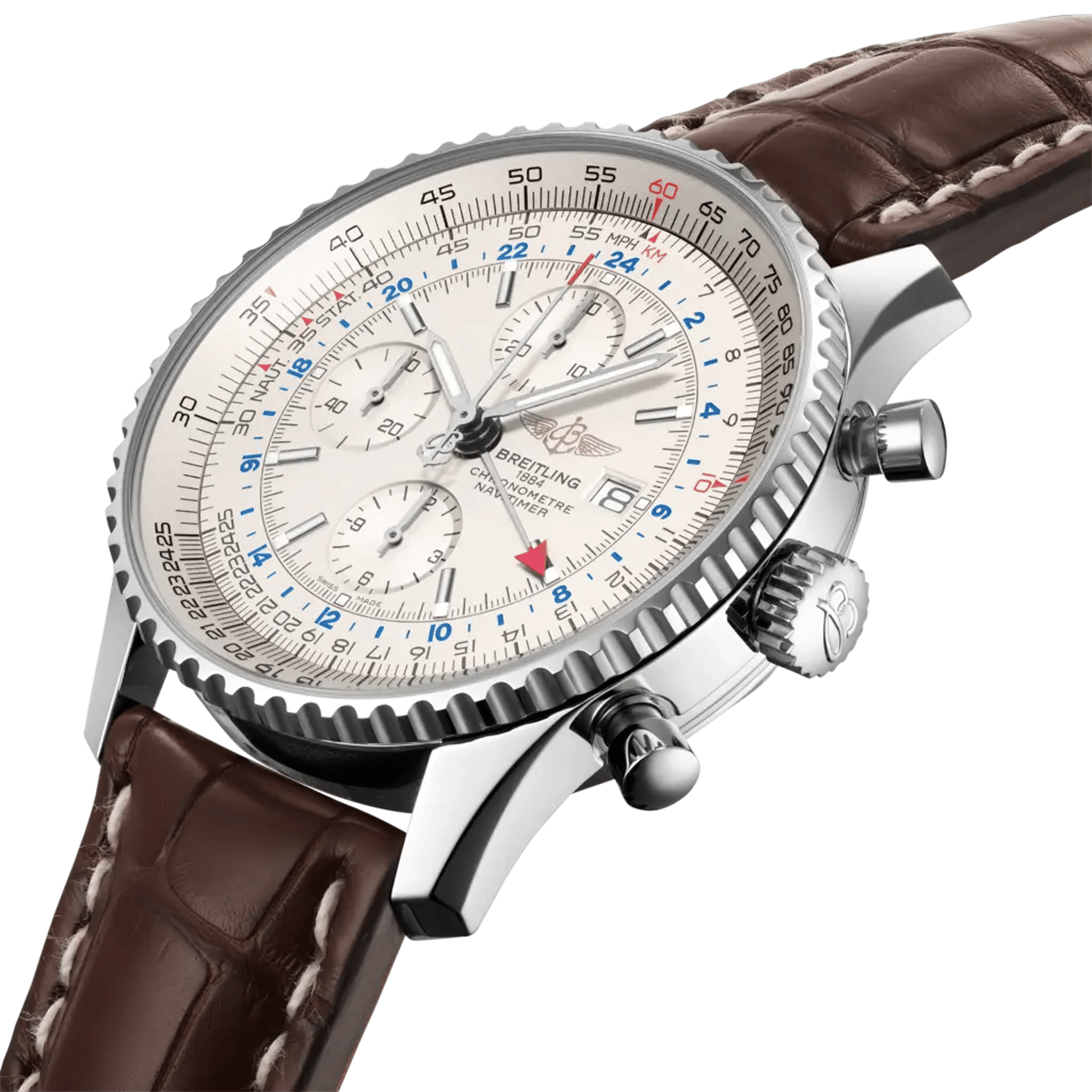 Navitimer Chronograph GMT 46 - A24322121G1P1 - image 2