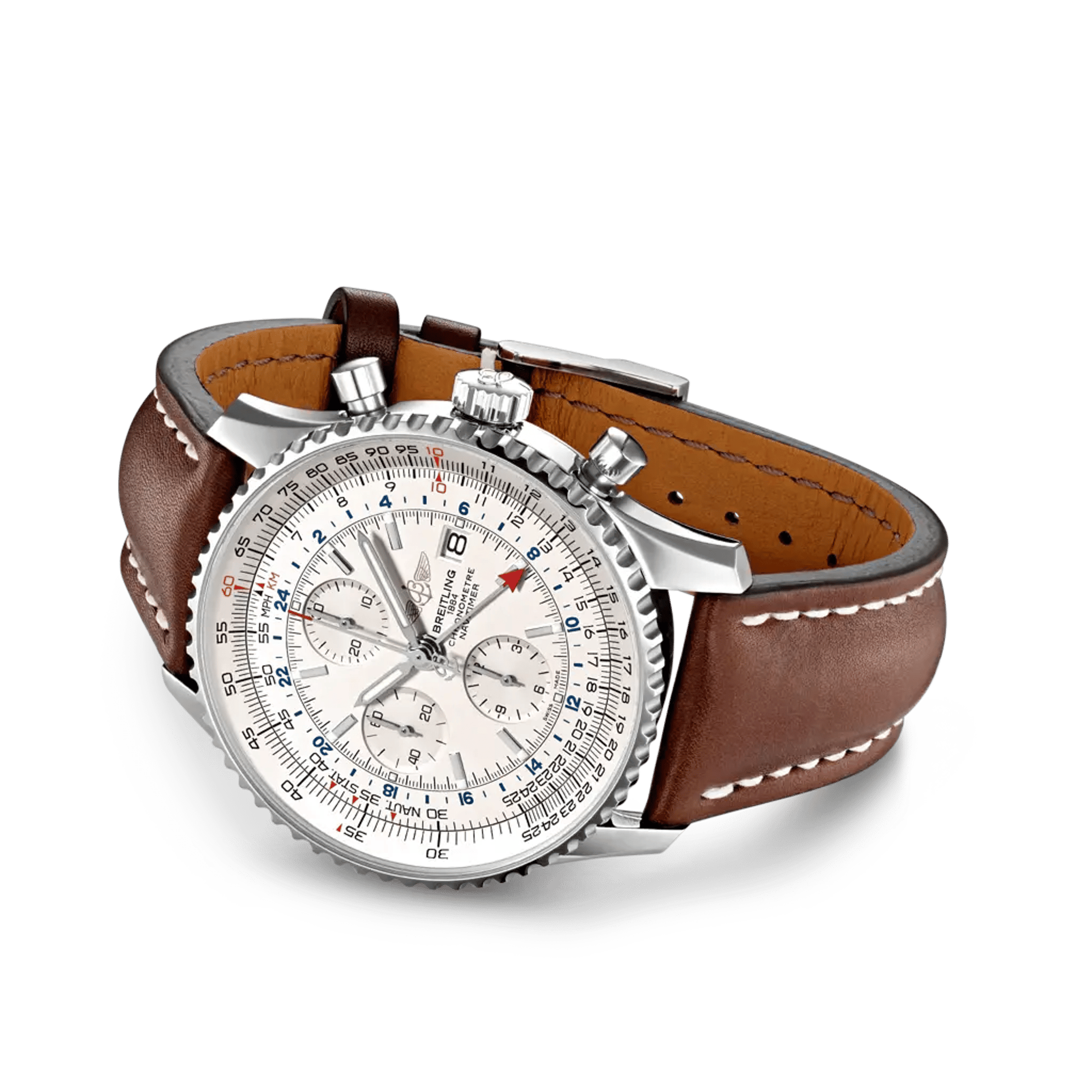 Navitimer Chronograph GMT 46 - A24322121G1X1 - image 3