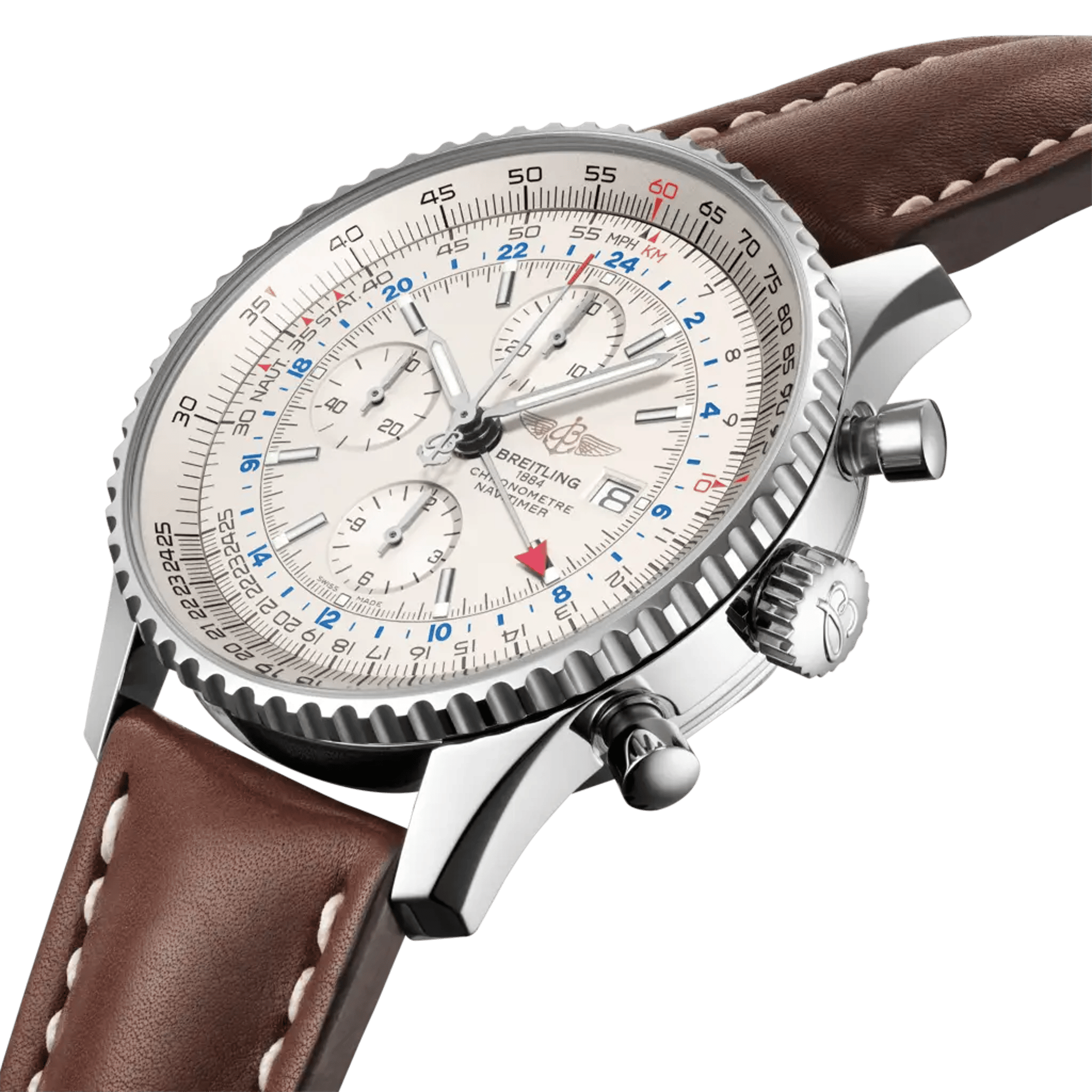 Navitimer Chronograph GMT 46 - A24322121G1X1 - image 2