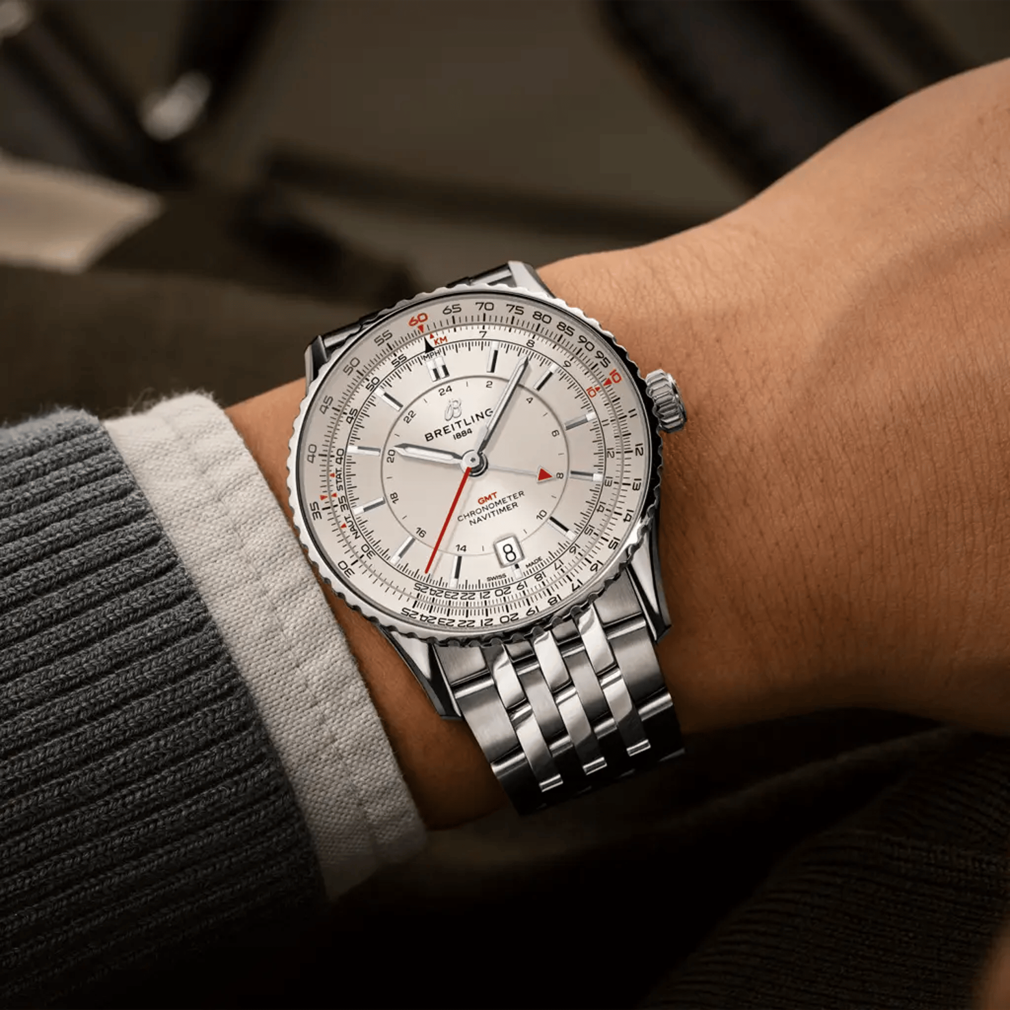 Navitimer Automatic GMT 41 - A32310211G1A1 - image 5