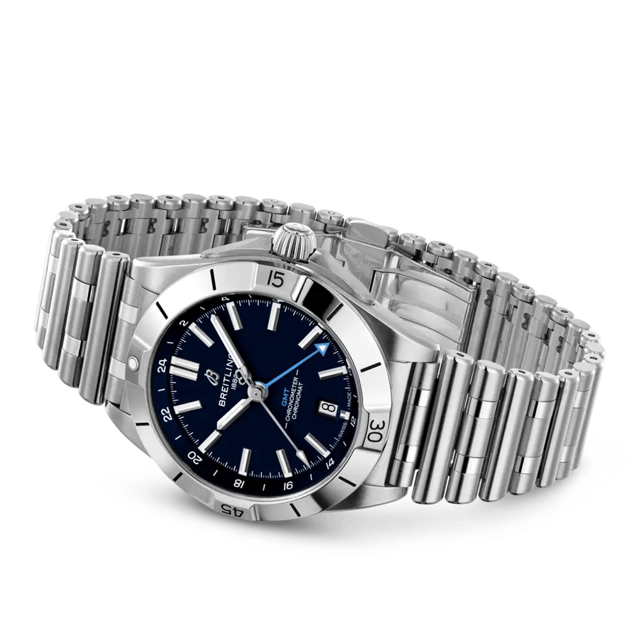 Chronomat Automatic GMT 40 NFL Tennessee Titans Edition - A32398E31C1A1 - image 3