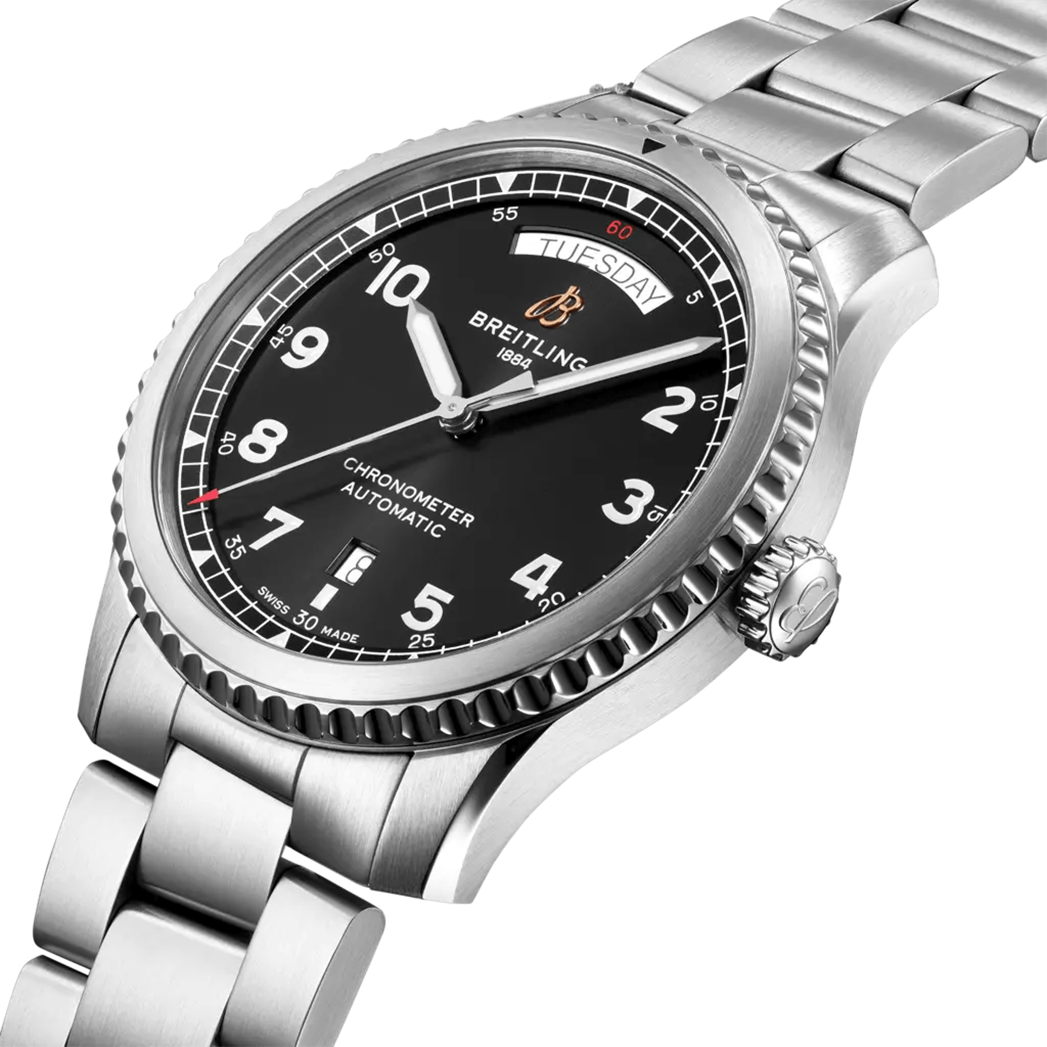 Aviator 8 Automatic Day & Date 41 - A45330101B1A1 - image 2