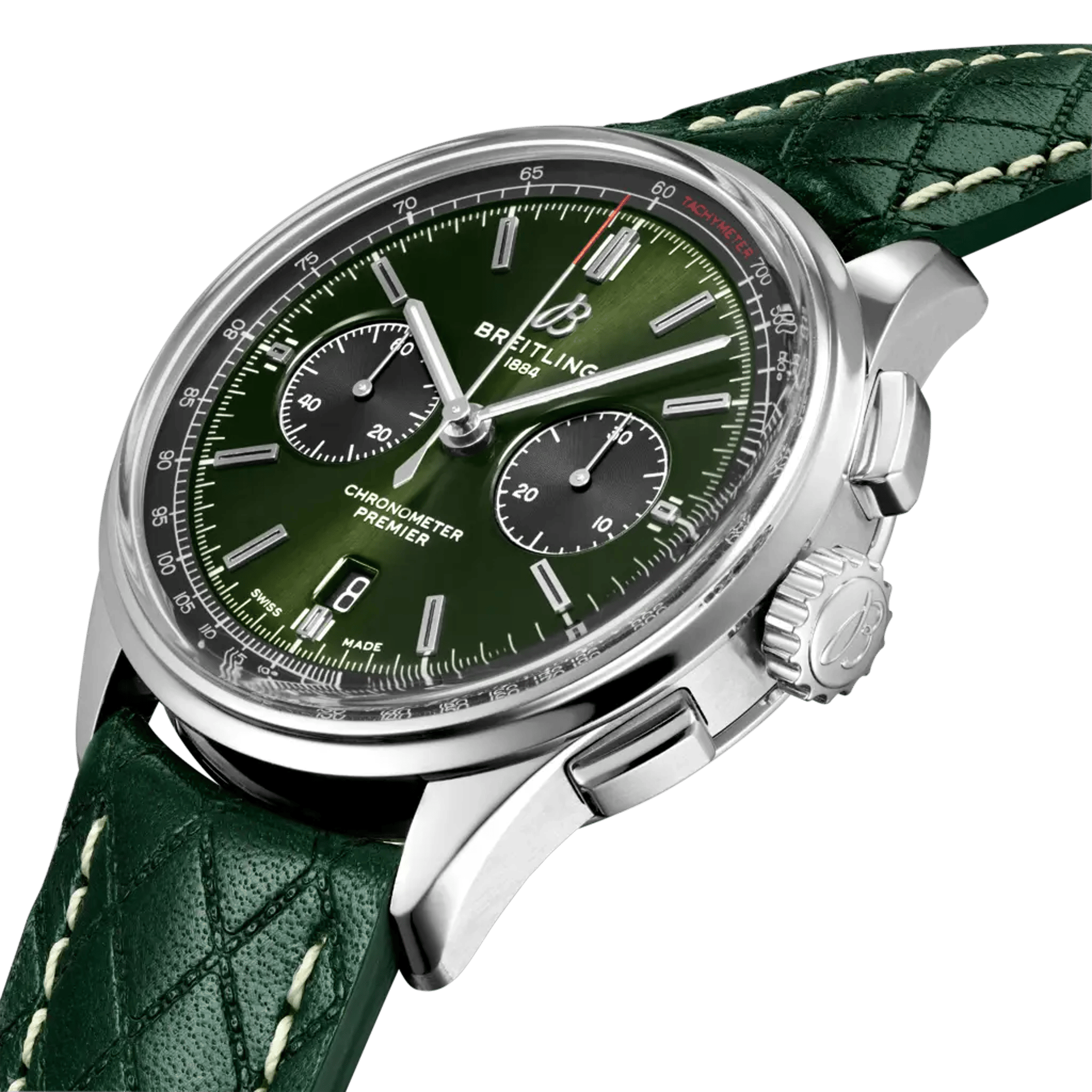 Premier B01 Chronograph 42 Bentley British Racing Green - AB0118A11L1X1 - image 2