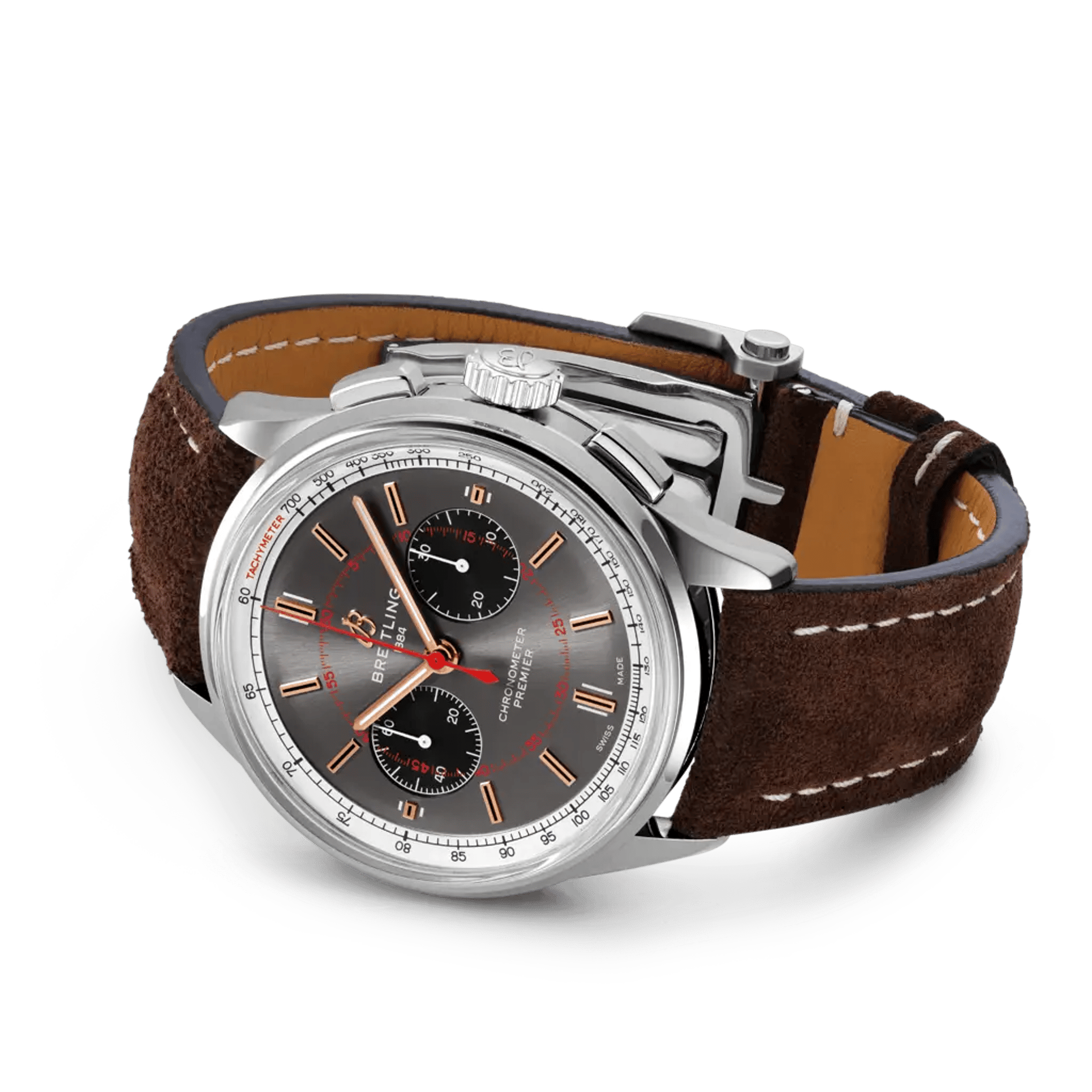 Premier B01 Chronograph 42 Wheels and Waves - AB0118A31B1X2 - image 3