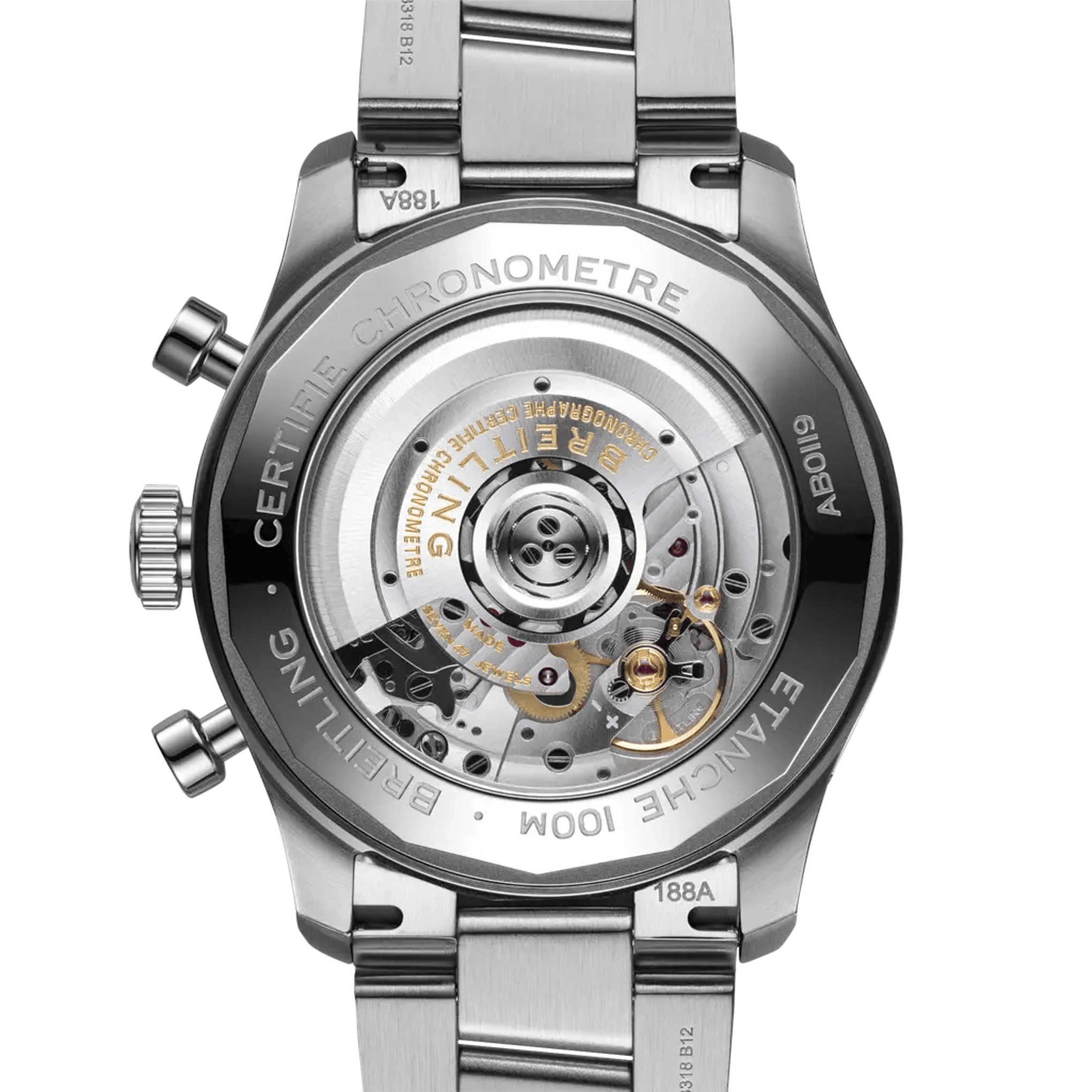 Aviator 8 B01 Chronograph 43 - AB0119131B1A1 - image 4