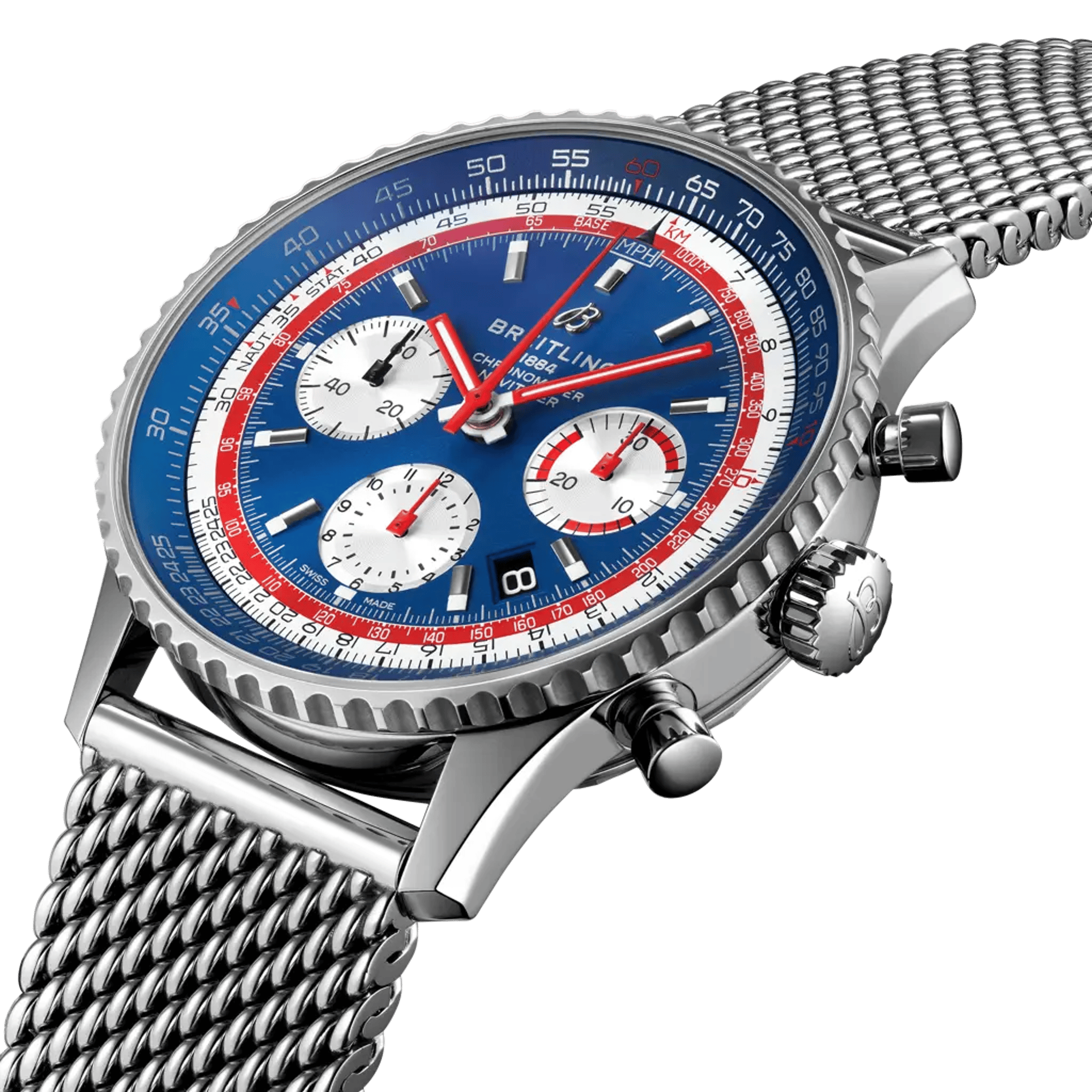 Navitimer B01 Chronograph 43 Pan Am - AB01212B1C1A1 - image 2