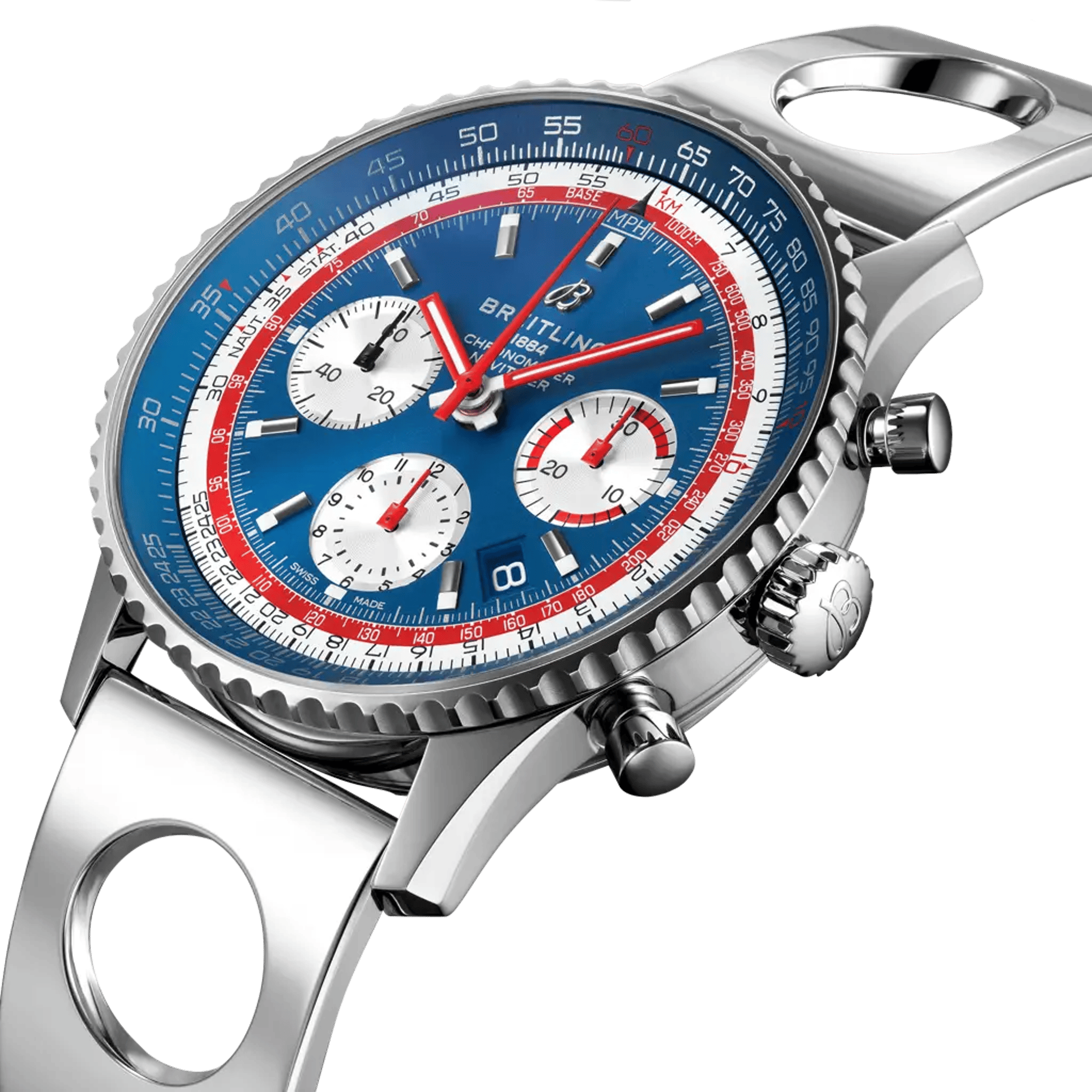 Navitimer B01 Chronograph 43 Pan Am - AB01212B1C1A2 - image 2