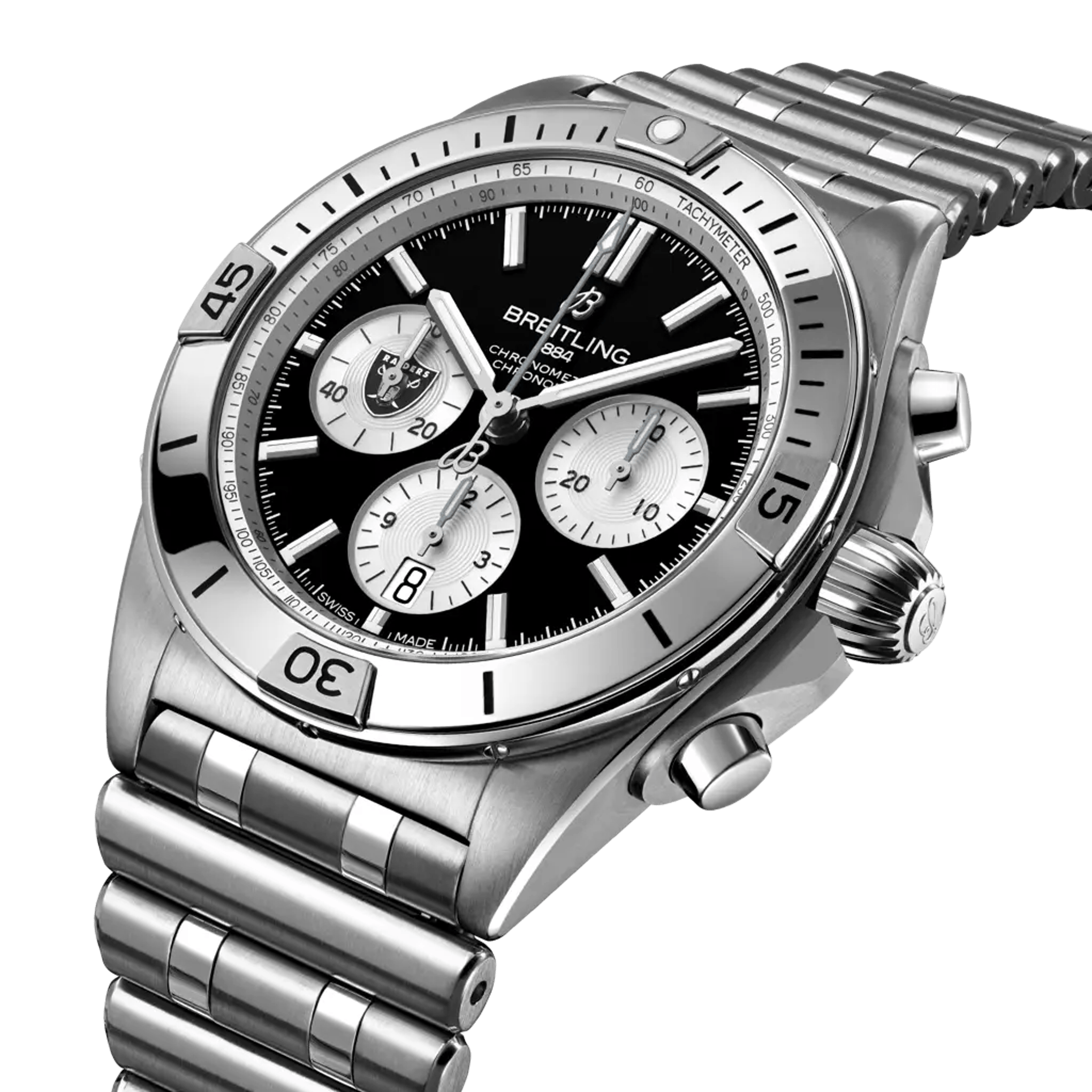 Chronomat B01 42 NFL Las Vegas Raiders Edition - AB01342B1B1A1 - image 2