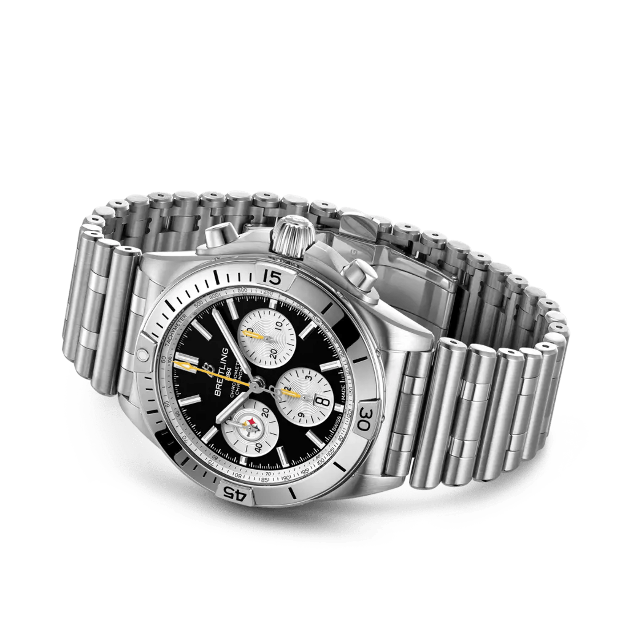 Chronomat B01 42 NFL Pittsburgh Steelers Edition - AB01342B1B2A1 - image 3
