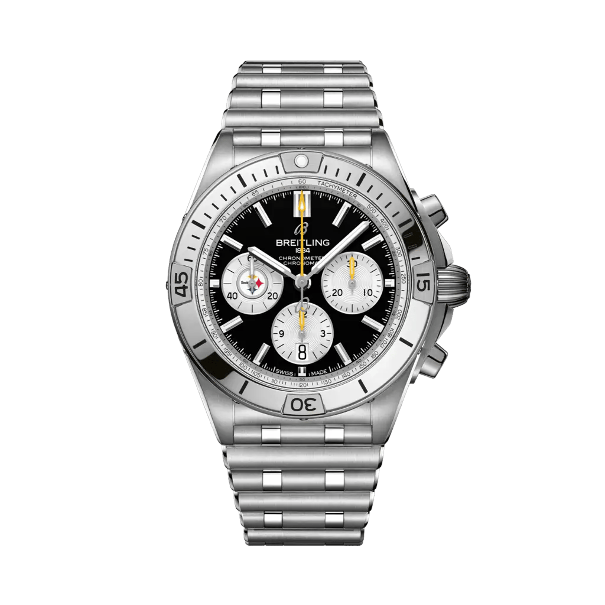 Chronomat B01 42 NFL Pittsburgh Steelers Edition - AB01342B1B2A1 - image 1